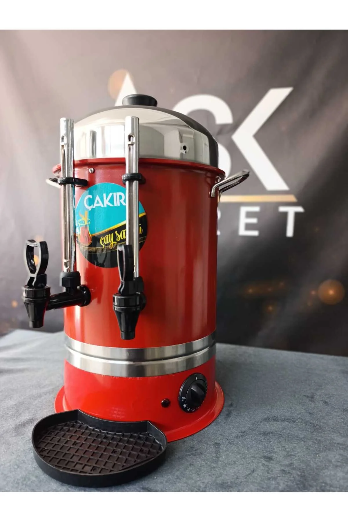 چای ساز سماور برقی 50 لیوان دستگاه فروش ÇAKIR