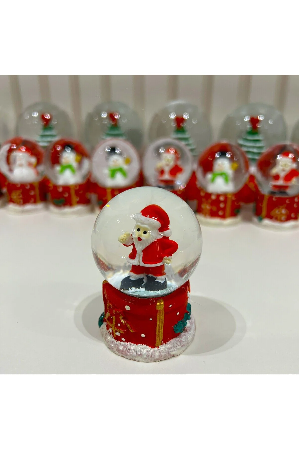 گوی برفی بابا نوئل مینی سایز SNOW GLOBE TKY0393 از ترکیه Taşmeran