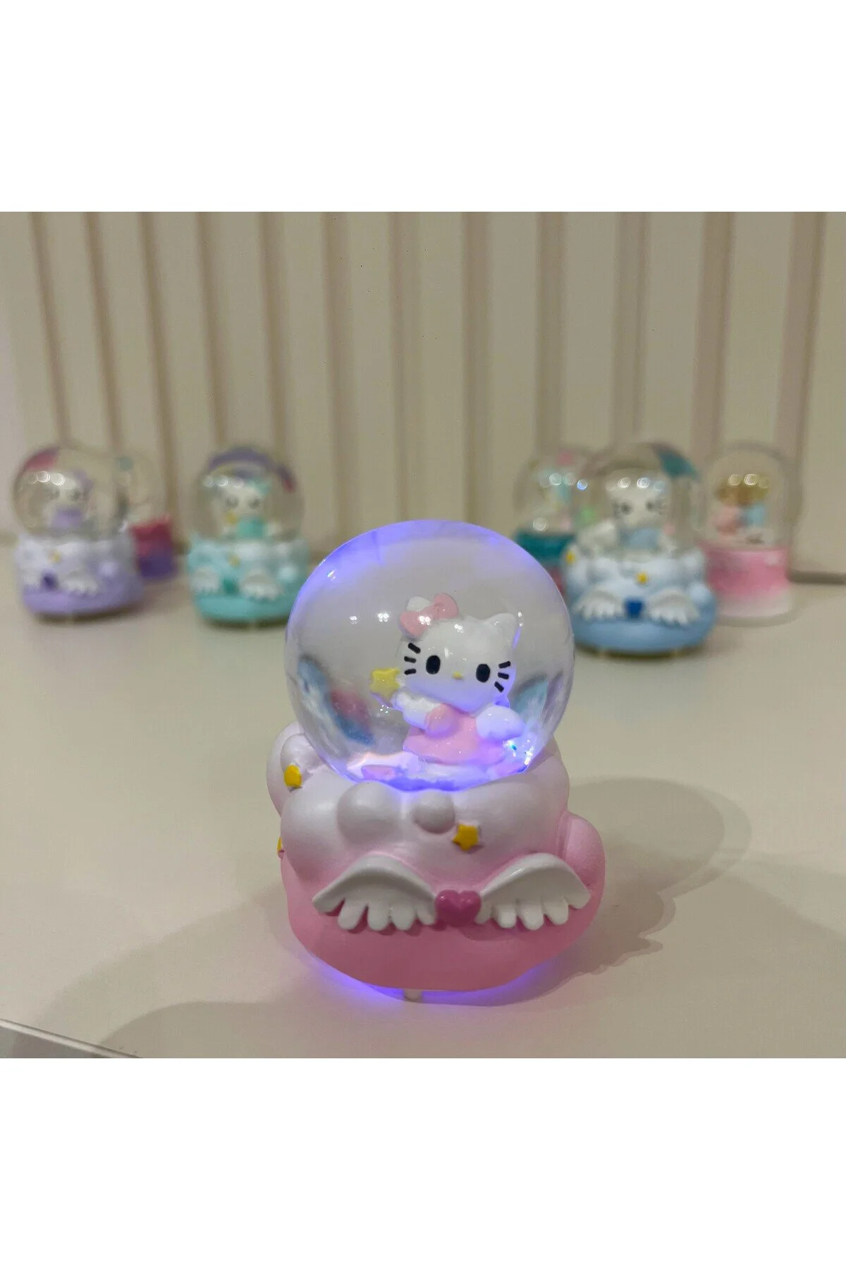 گوی برفی HELLO KITTY LIGHTED MINI SNOW GLOBE TKY0382 از ترکیه Taşmeran