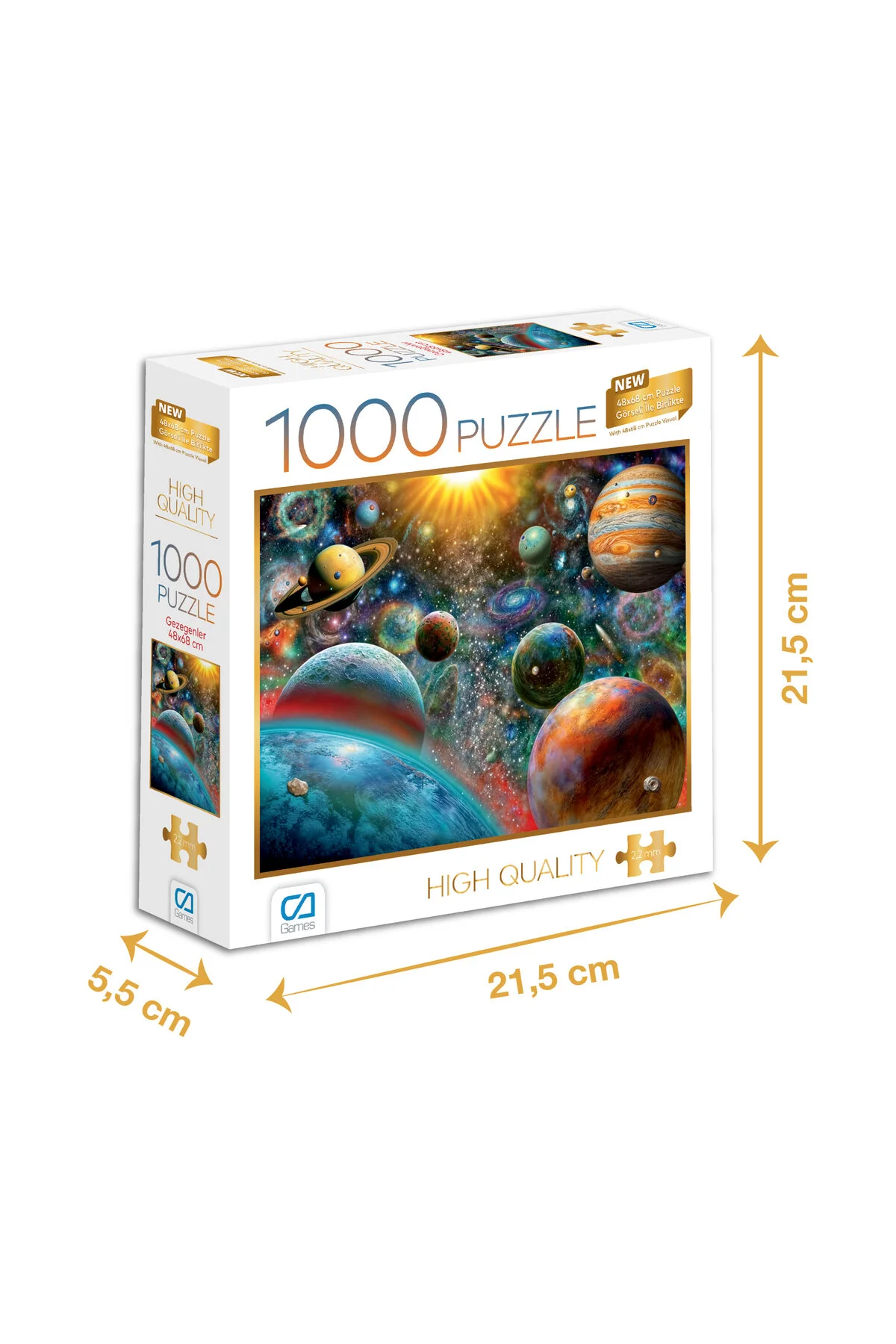 پازل سیارات 1000 قطعه از ترکیه CA Games