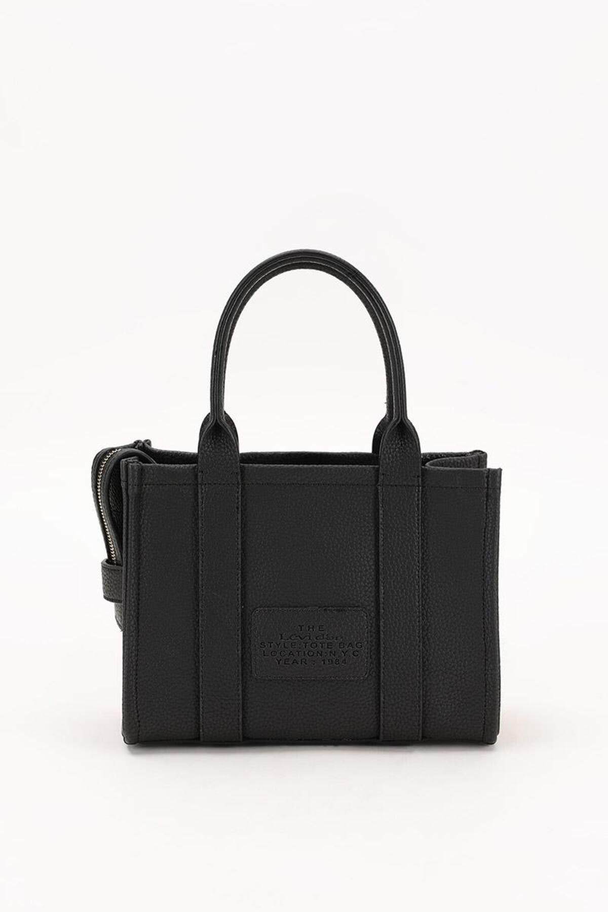 کیف دستی مشکی زنانه دست و شانه سیاه Levidor - Levidor - لویدور - کیف دستی