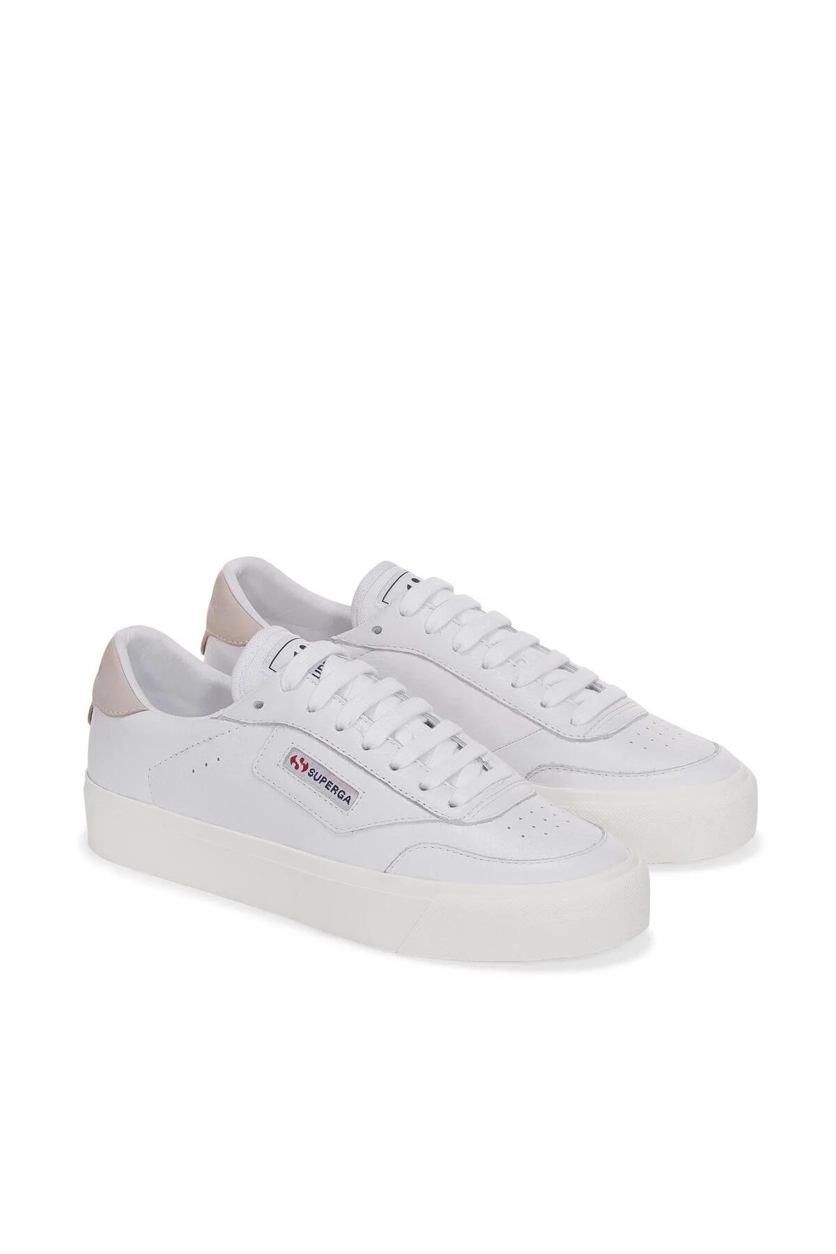 کفش مردانه زنانه یونیسکس 3843 دادگاه یونیکس سفید سوپرگا Superga
