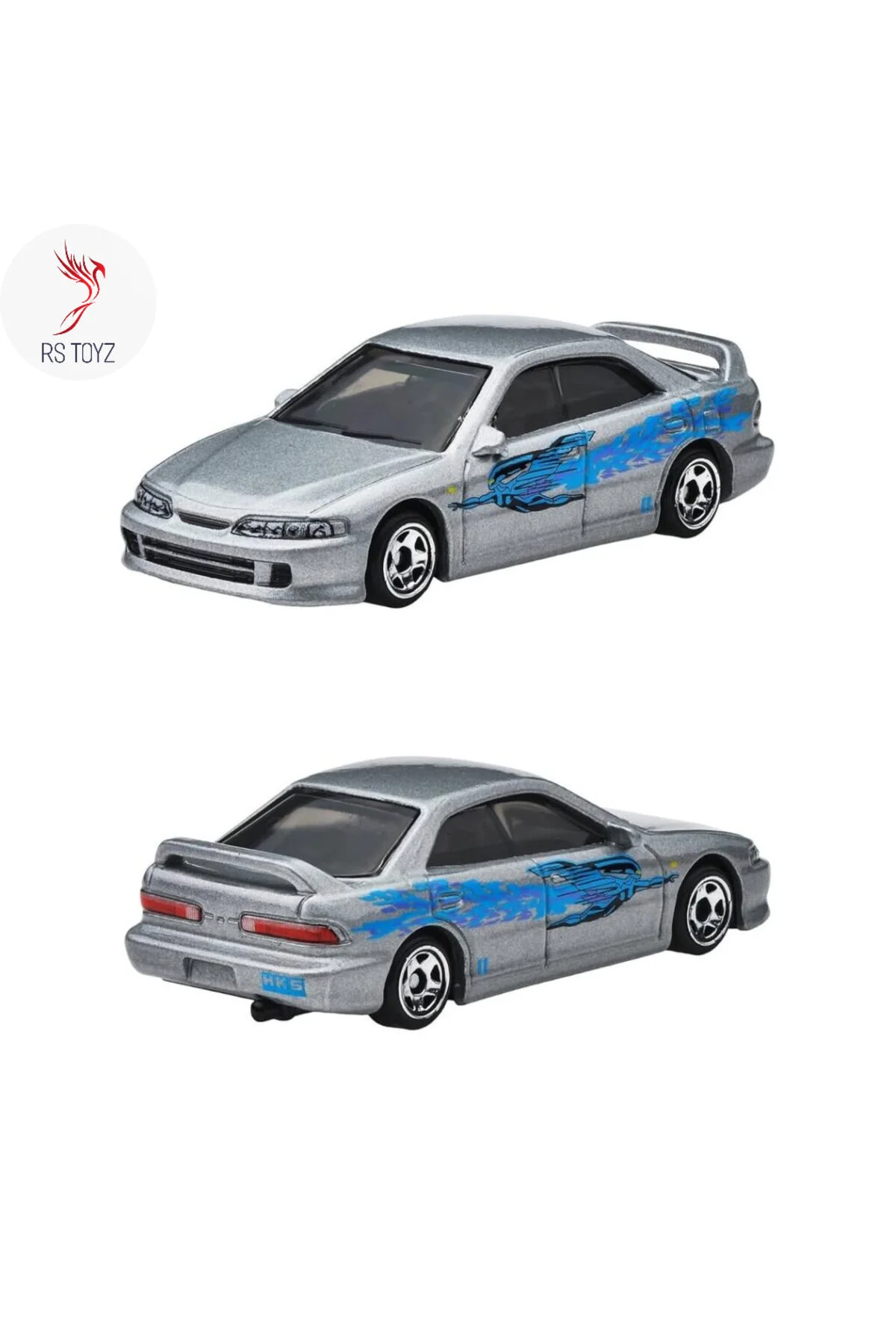 ماشین اسباب بازی FAST & FURIOUS 25TH ANNIVERSARY GRAPHIC REMIX CUSTOM INTEGRA SEDAN GSR از ترکیه HOT WHEELS