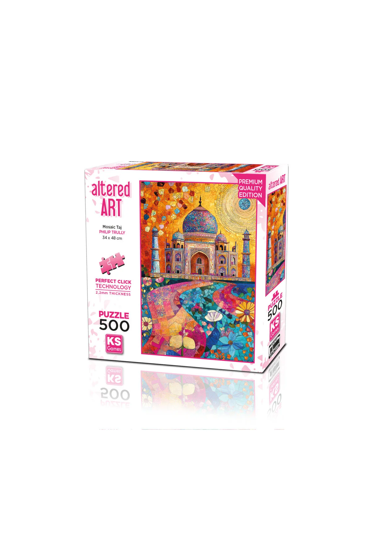 پازل موزاییک تاج 500 تکه از ترکیه Ks Games