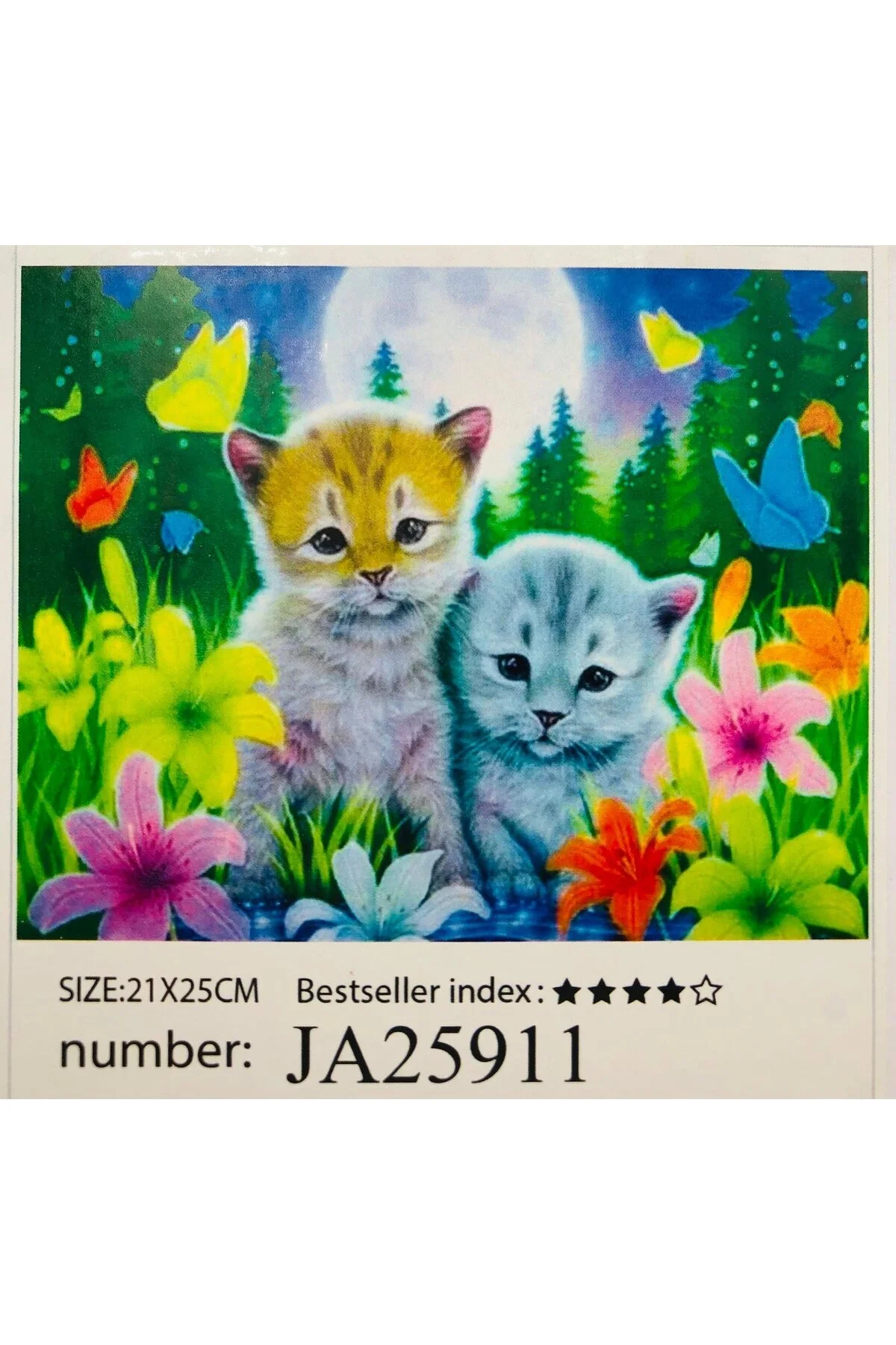 پازل 21X25 BEADED STONY DIAMOND PAINTING TAPESTRY تابلو نقاشی عکس مهره الماس برای کودکان از ترکیه DUCK HOBY