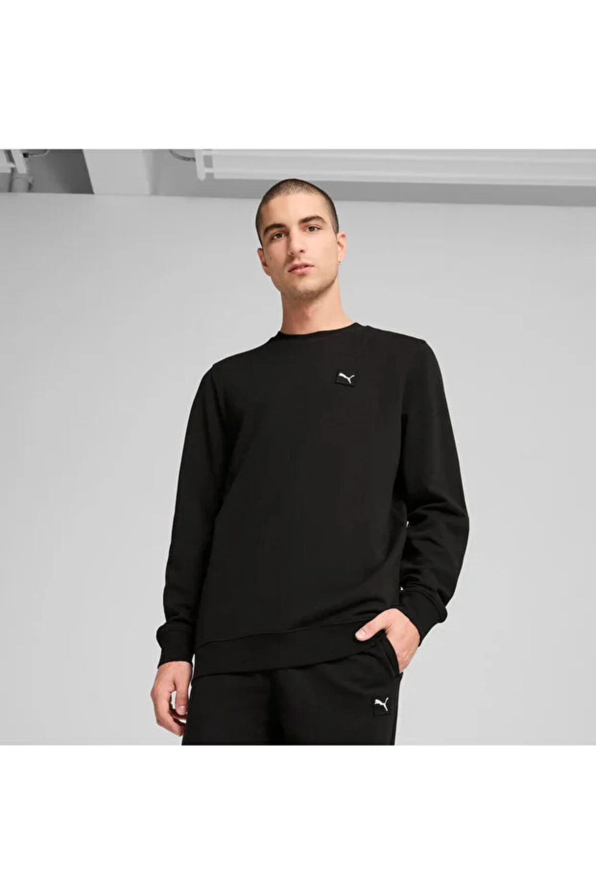 01 ESS مشکی عرق بالا پوما Puma