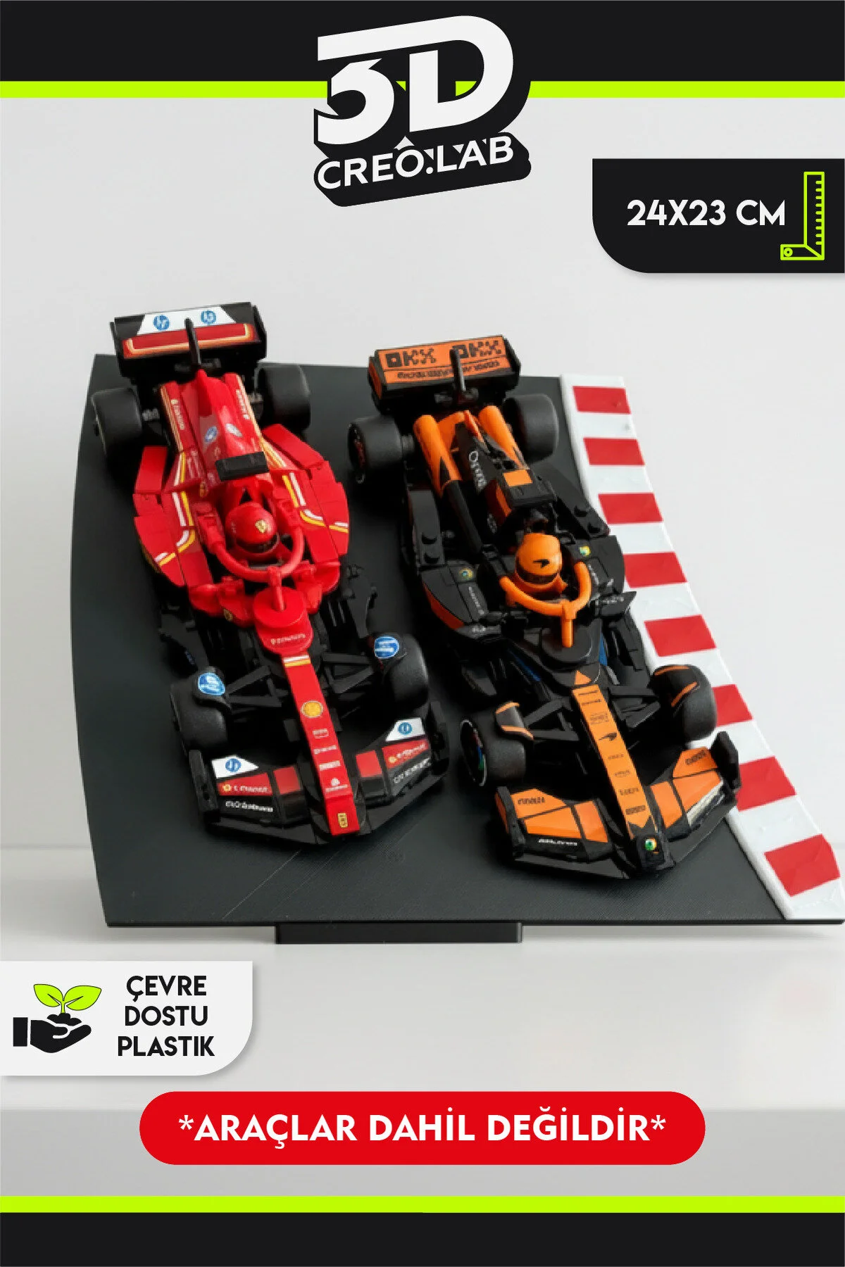 لگو و اسباب بازی های ساخت محور LEGO F1 2 BEND DIORAMA از ترکیه 3Dcreo.lab