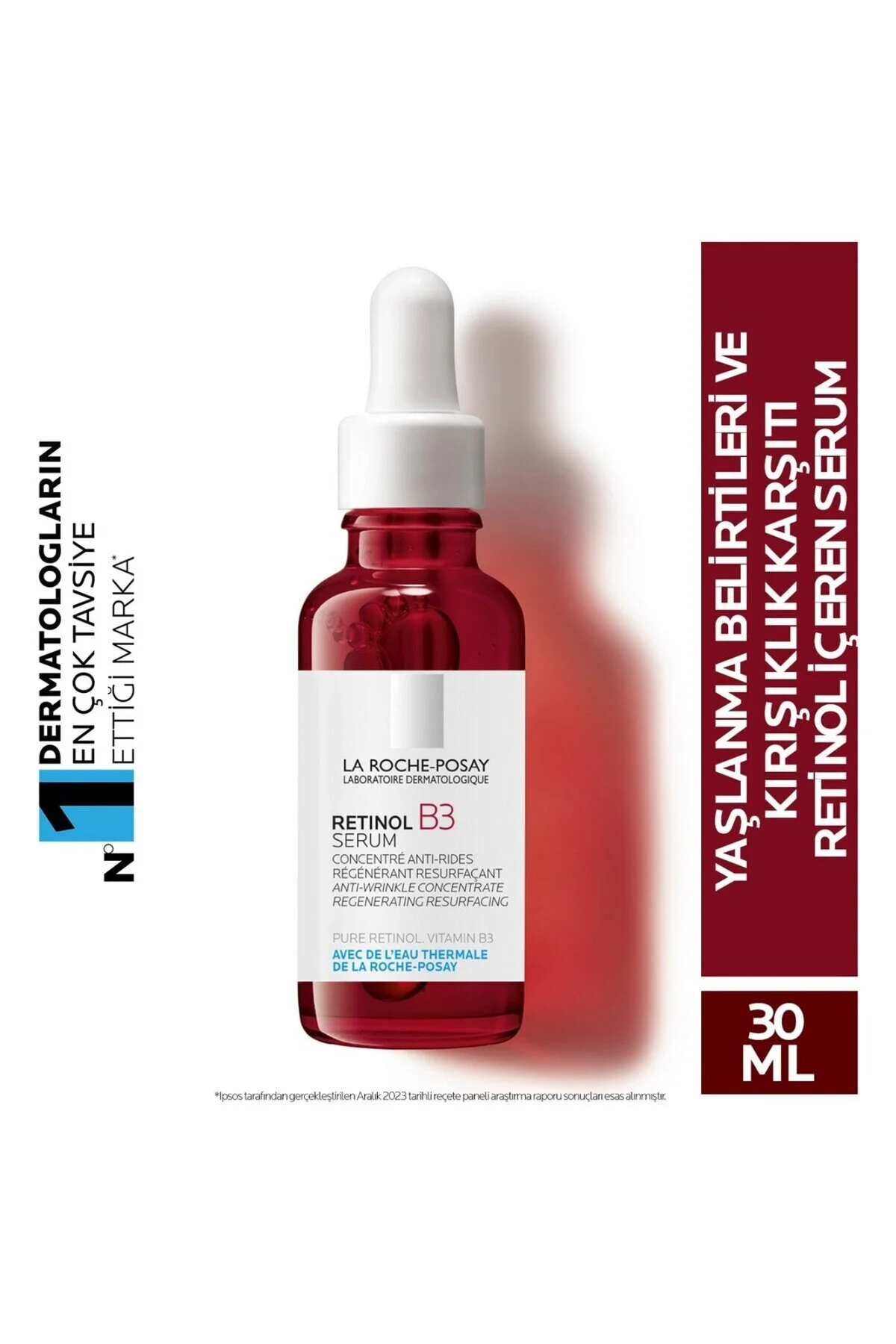 سرم پوست رتینول B3 30 میل اورجینال La Roche Posay