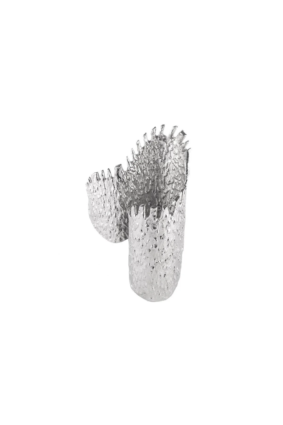 دیواری آپلیک سهام نقره 18X10X28CM اورجینال Mikasa Moor