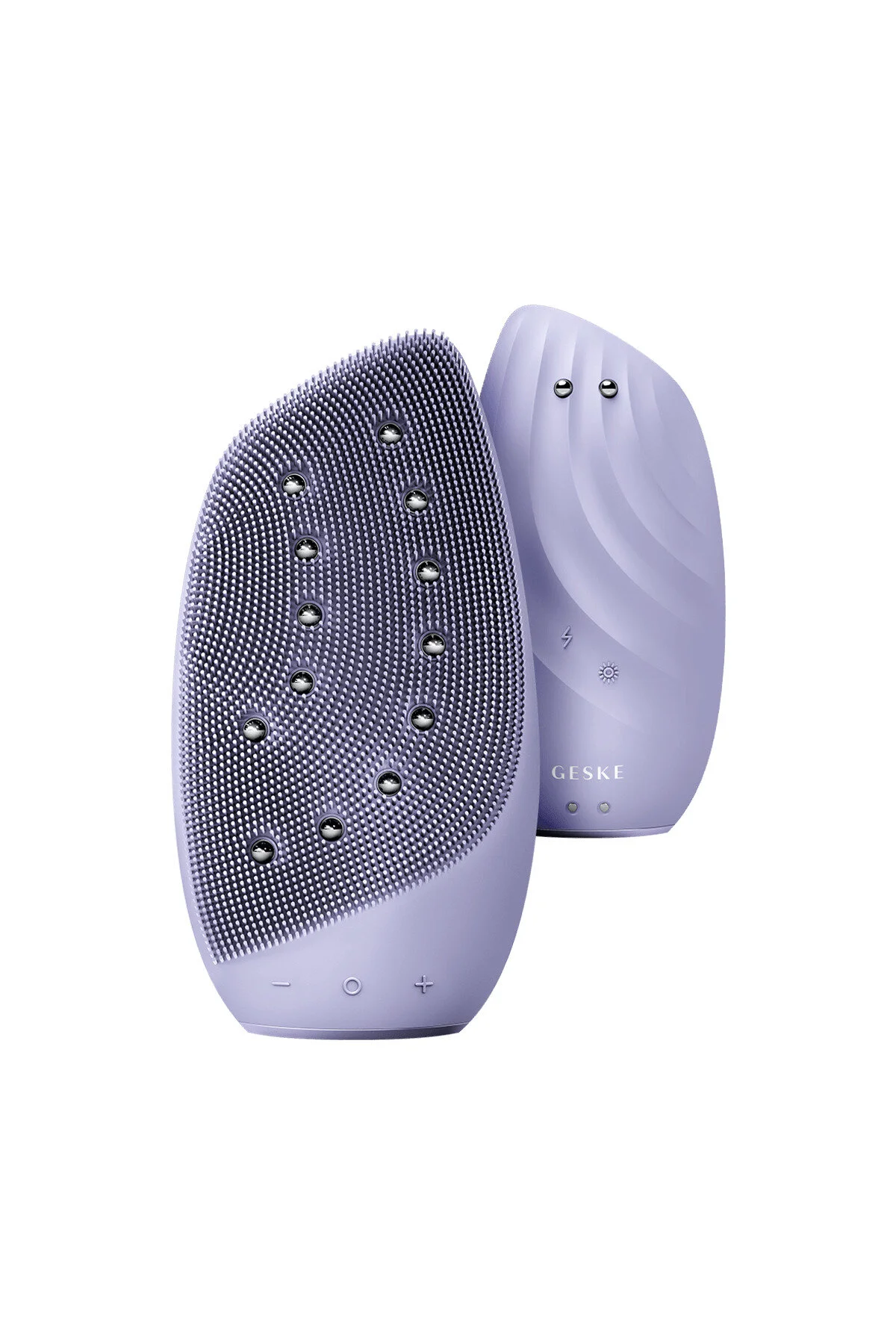 دستگاه شستشوی صورت سیاه تمیز کردن حرارتی میکرو جریان و سفت شدن پوست Sonic Thermo برس  geske