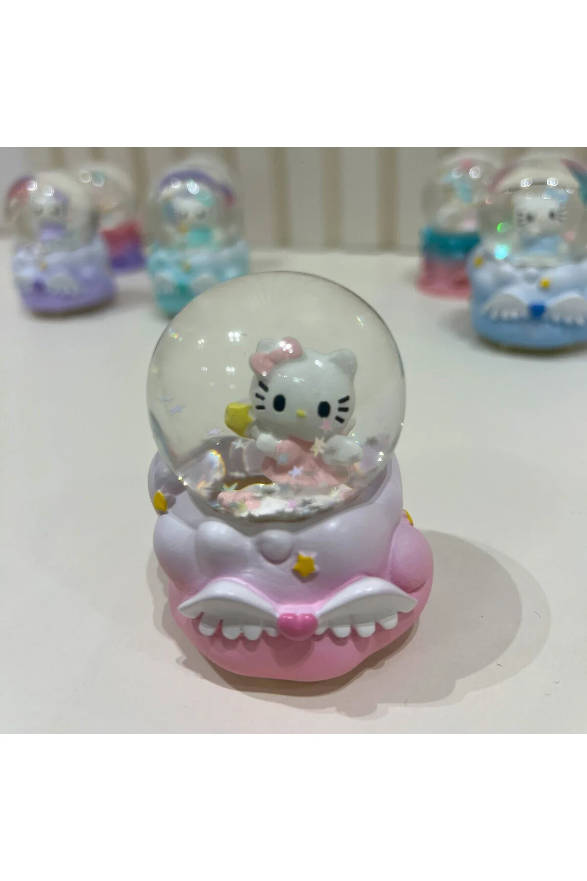 گوی برفی HELLO KITTY LIGHTED MINI SNOW GLOBE TKY0382 از ترکیه Taşmeran