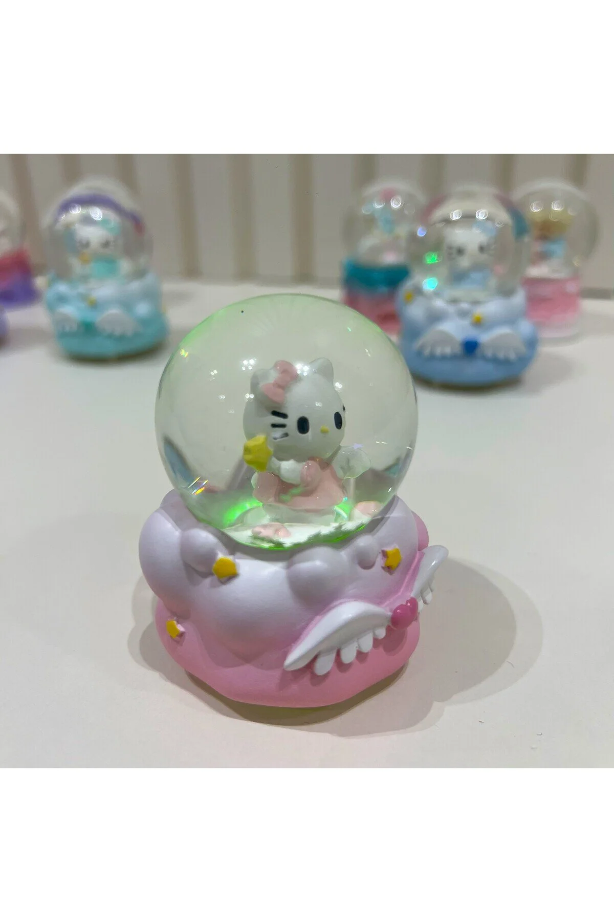گوی برفی HELLO KITTY LIGHTED MINI SNOW GLOBE TKY0382 از ترکیه Taşmeran