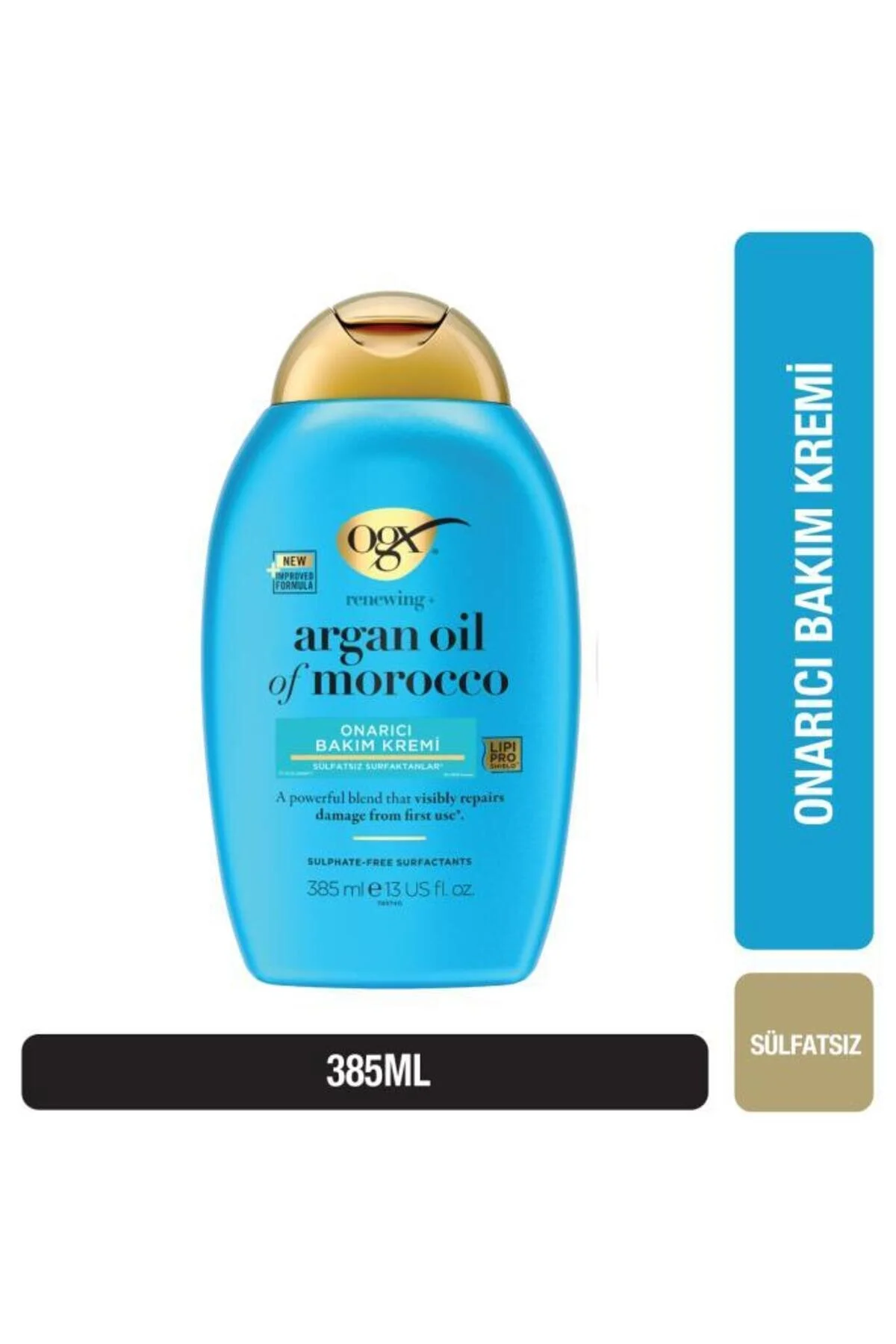 OGX مرطوب کننده قوی اضافی و روغن آرگان مراقبت بدون سولفات کرم 385 میلی لیتر