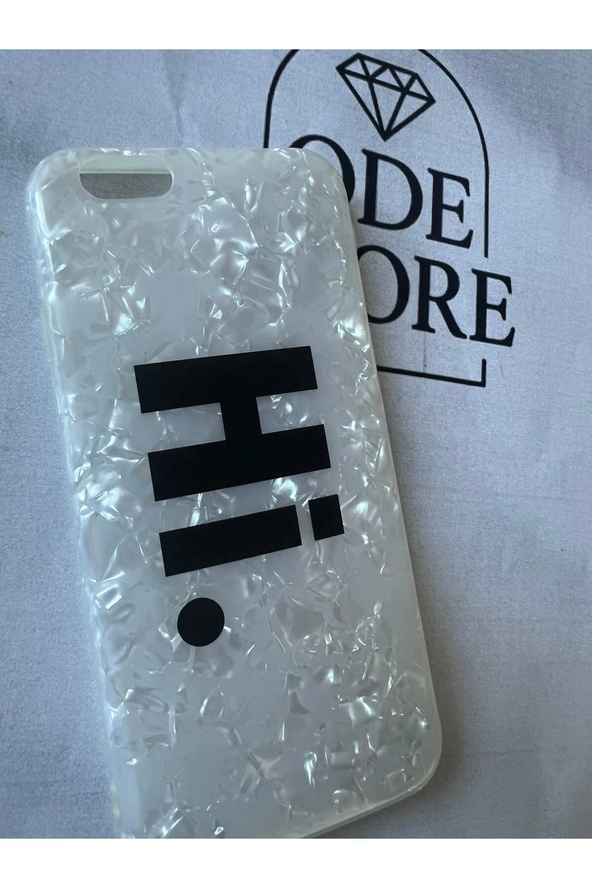 کاور و قاب سیلیکونی سخت طرح دار سازگار با IPHONE 6 6S ODE STORE