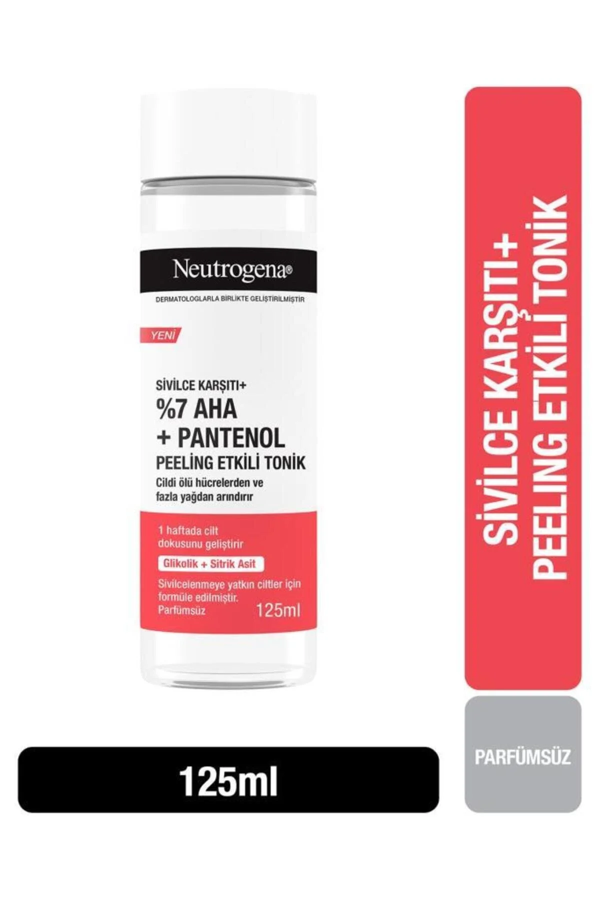 تونر ضد جوش با اثر لایه‌برداری حجم 125 میلی‌لیتر نوتروژینا Neutrogena