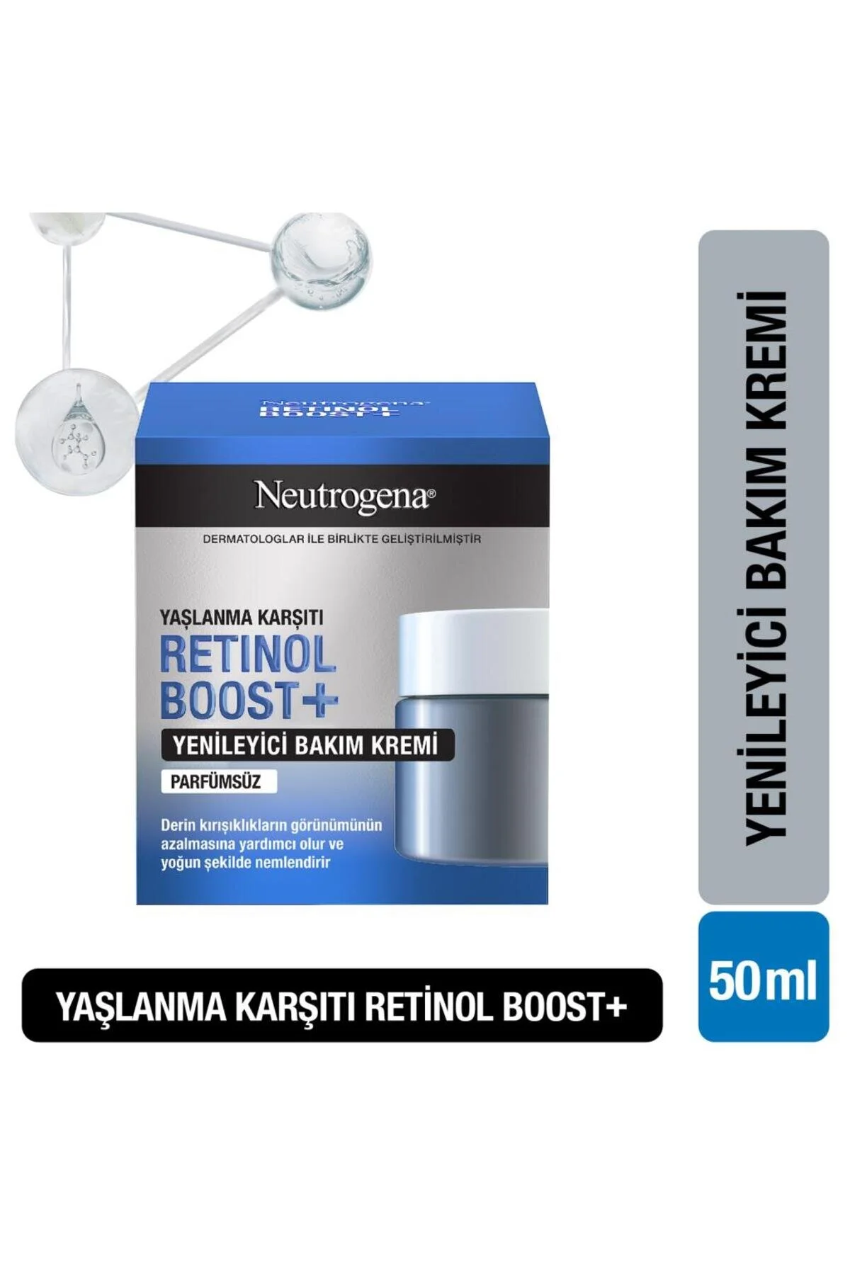 کرم صورت RETINOL BOOST ضد چین و چروک مراقبت از پیری Neutrogena