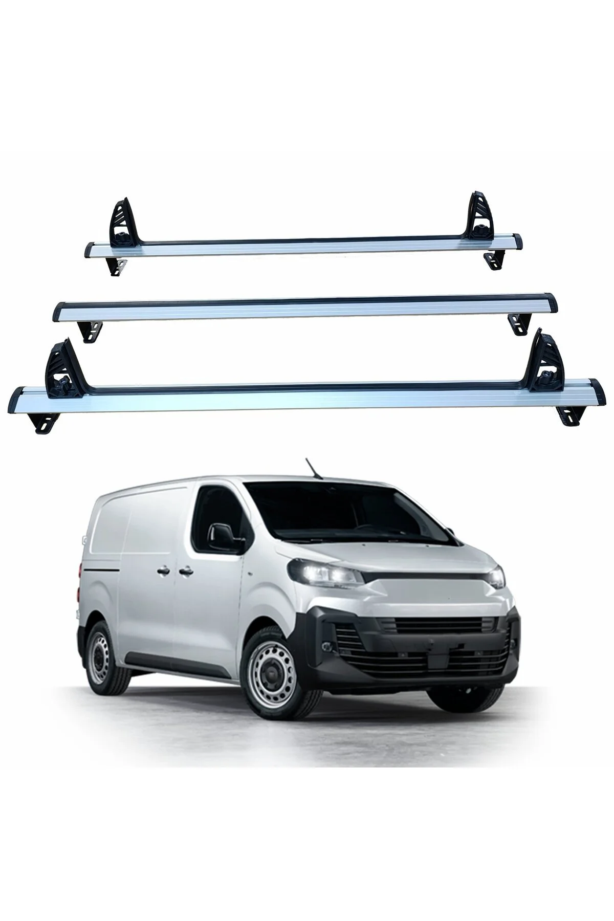 جعبه بار سقفی TOYOTA PROACE نردبان حامل خودرو سیستم های حمل سری کاربردی 3 قطعه auto paw