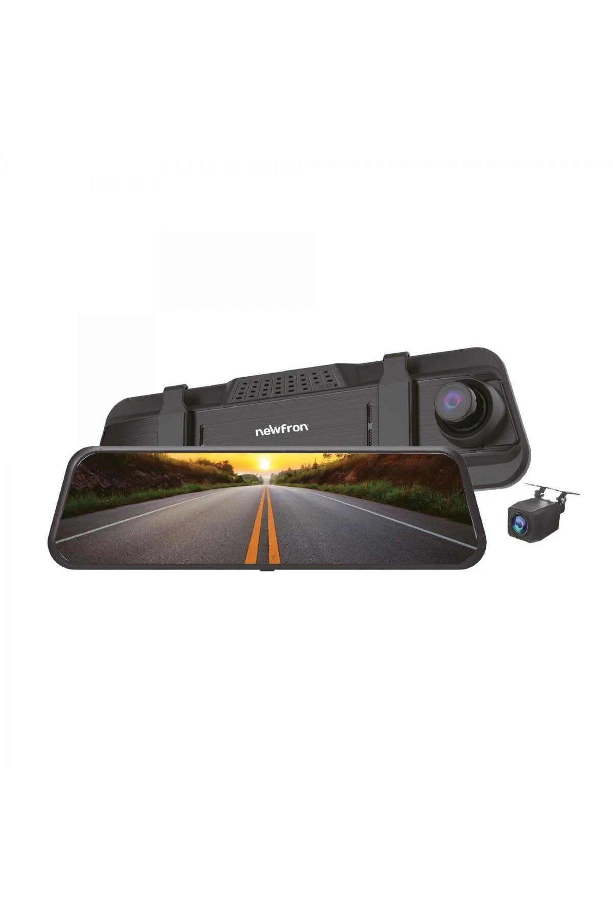 دوربین داشبورد مانیتور آینه دید عقب NF HS15 دوگانه ضبط شده 9.6 اینچی DVR newfron