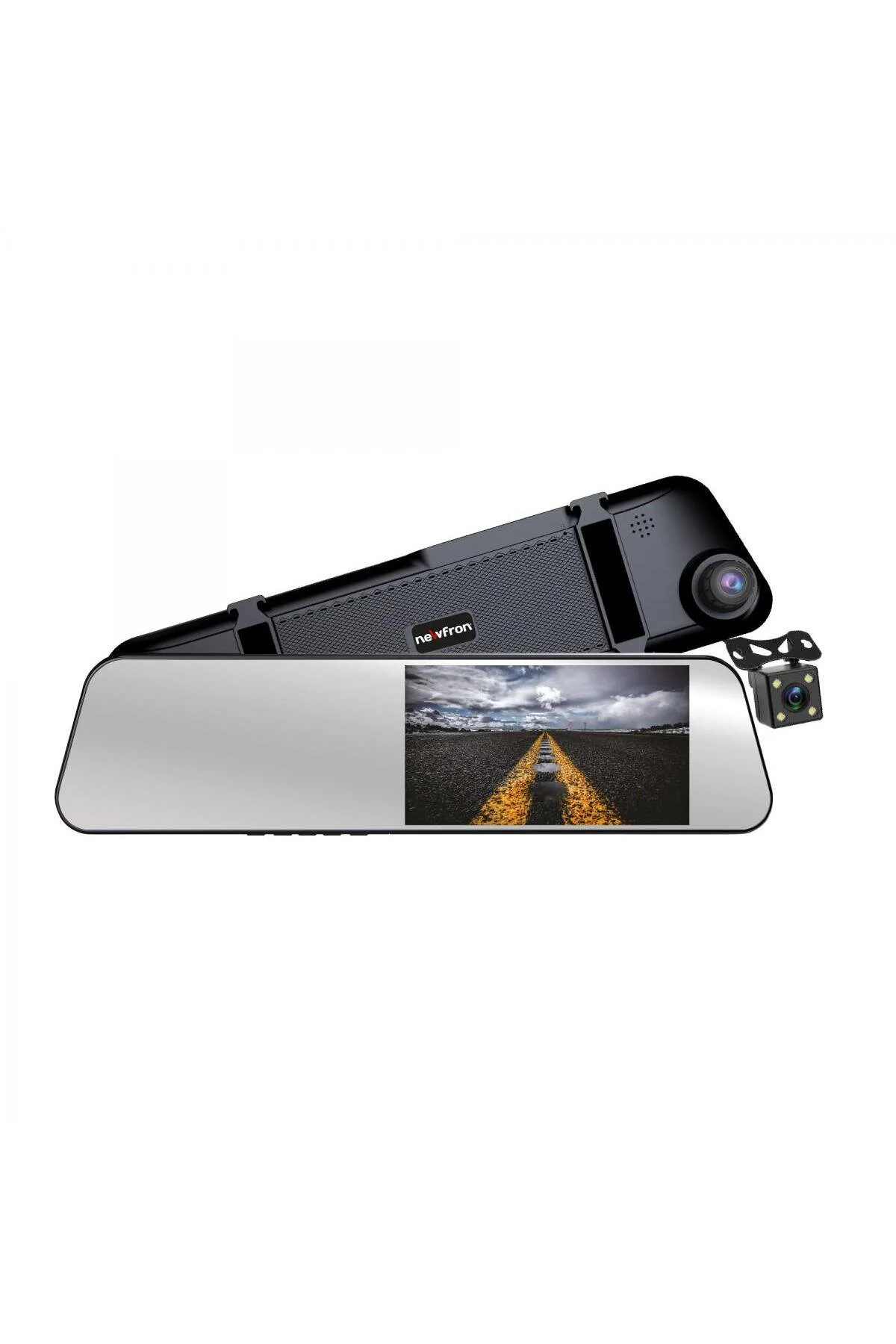 دوربین داشبورد مانیتور آینه دید عقب NF HS13 دوگانه ضبط شده 5.5 اینچی DVR newfron