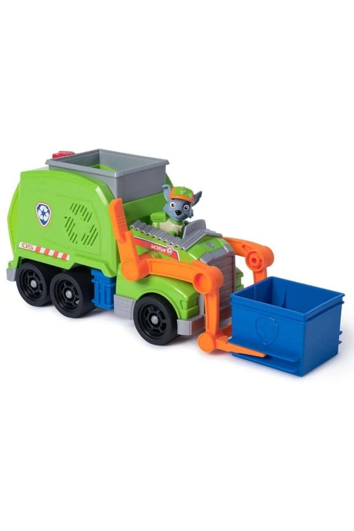 مدل خودرو PAW PATROL ROCKY AND THE RECYCLING TRUCK اورجینال NW NessiWorld