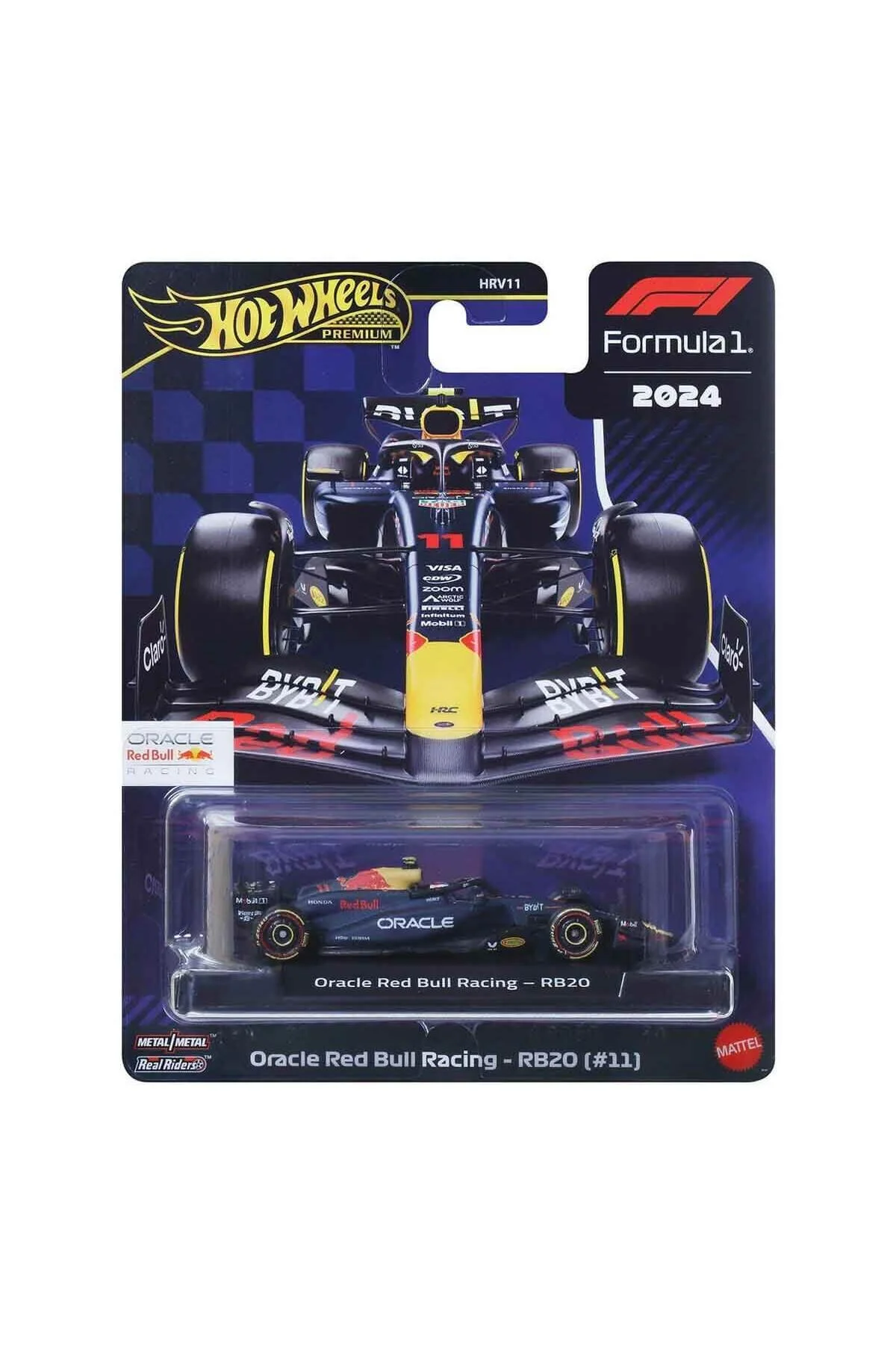 ماشین اسباب بازی PREMIUM FORMULA 1 JBM19 ORACLE RED BULL RACING RB20 11 از ترکیه HOT WHEELS