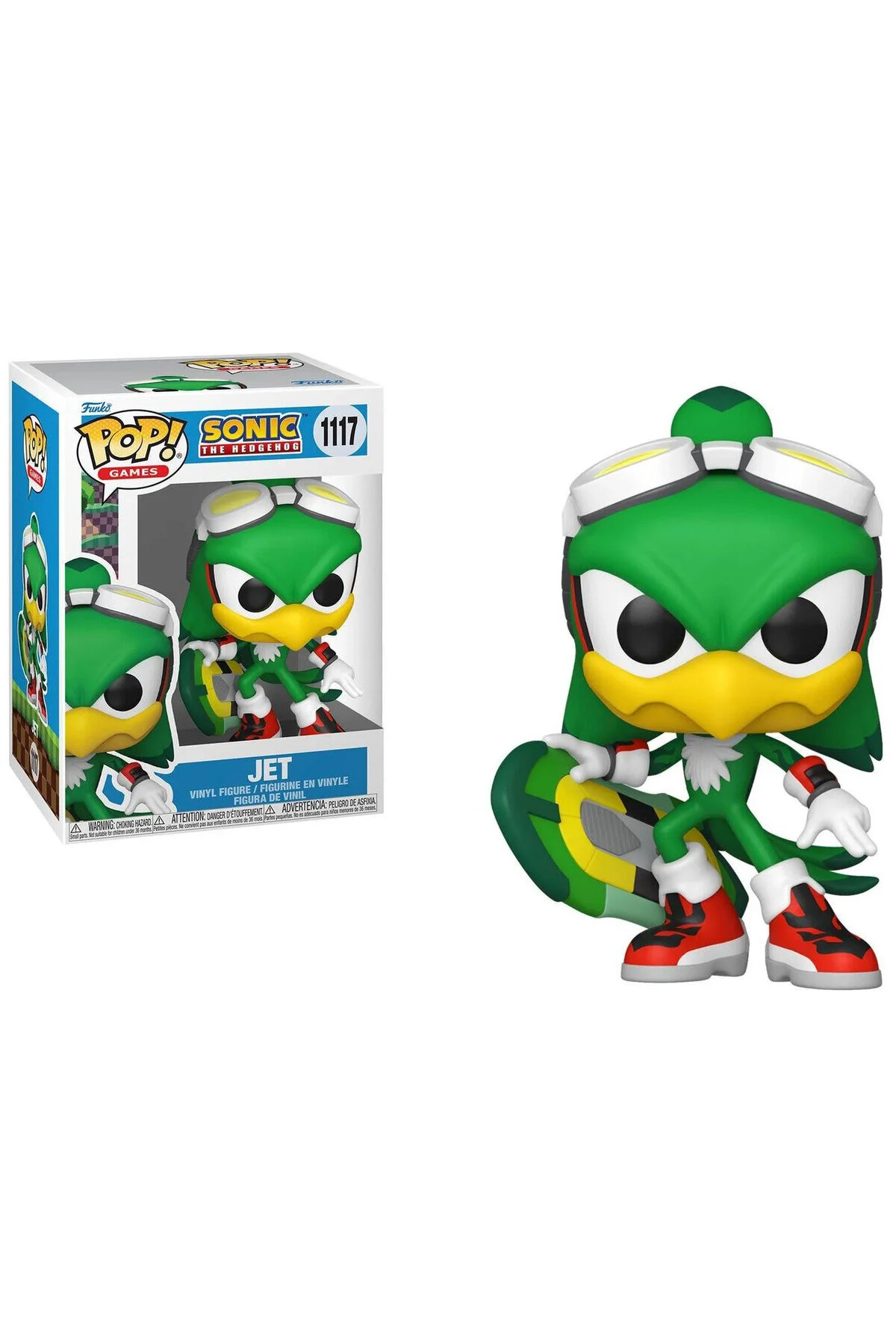فیگور پاپ! بازی SONIC THE HEDGEHOG 1117 JET HAWK Funko