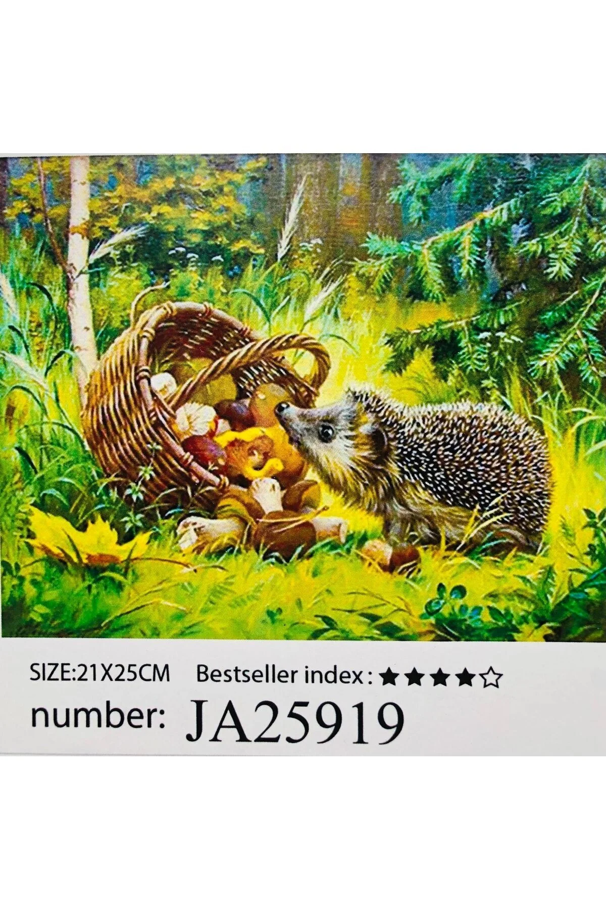 پازل 21X25 BEADED STONY DIAMOND PAINTING TAPESTRY تابلو نقاشی عکس مهره الماس برای کودکان از ترکیه DUCK HOBY