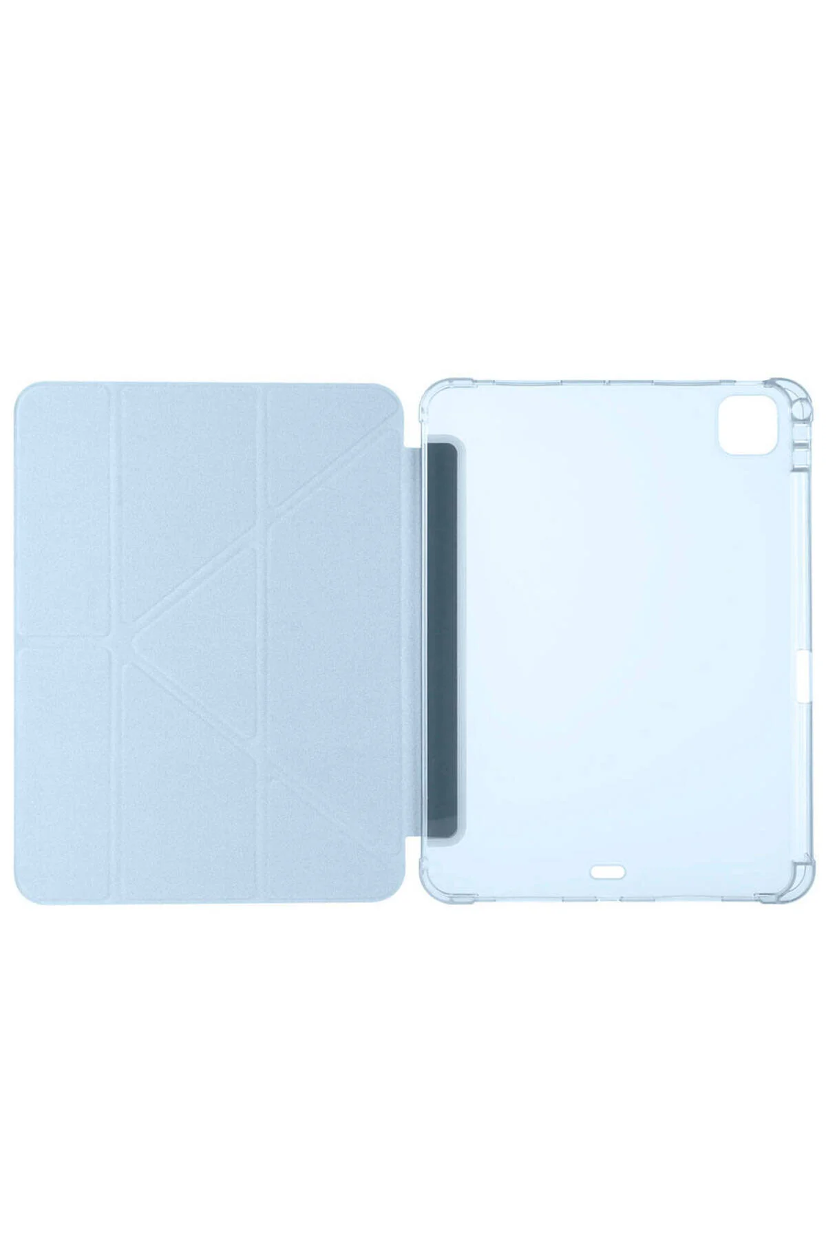 کاور تبلت قاب پایه تاشو ZORE TRI IPAD PRO 11 M5 CASE با محفظه قلم مشکی No7tech