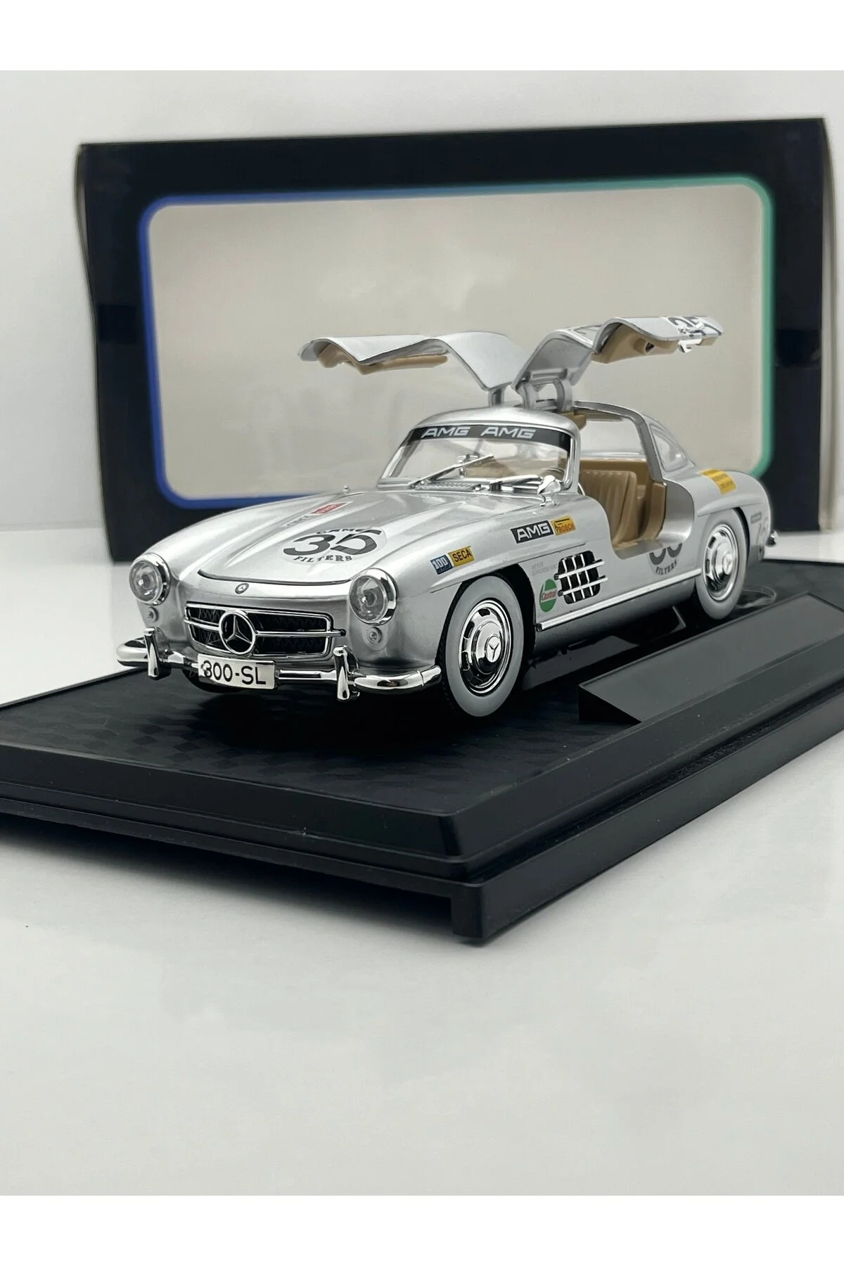 ماشین اسباب بازی MERCEDES BENZ 300SL اورجینال HOBBİEZ WORLD