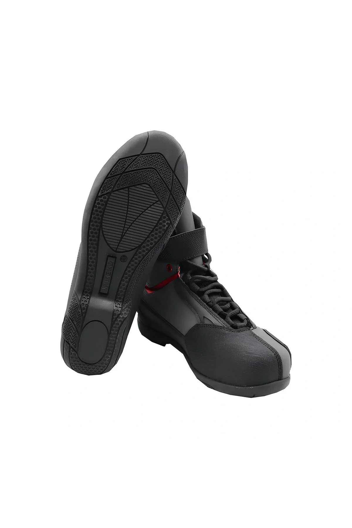 کفش و بوت موتورسیکلت مردانه زنانه BOXTER AIR BOT GRAY RED Vexo