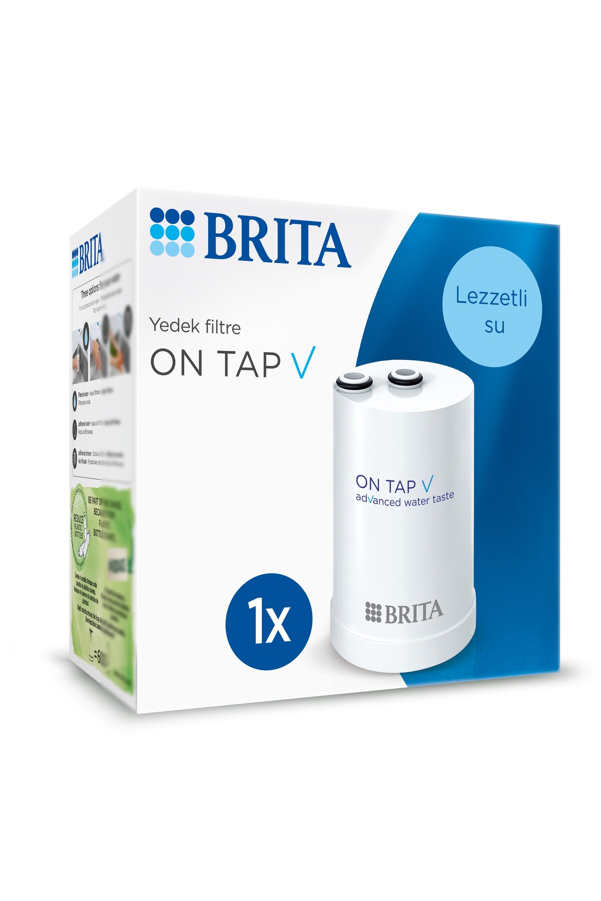 تصفیه کننده آب ON TAP V FAUCET TOP SYSTEM تعویض کارتریج فیلتر BRITA - BRITA - تصفیه کننده آب