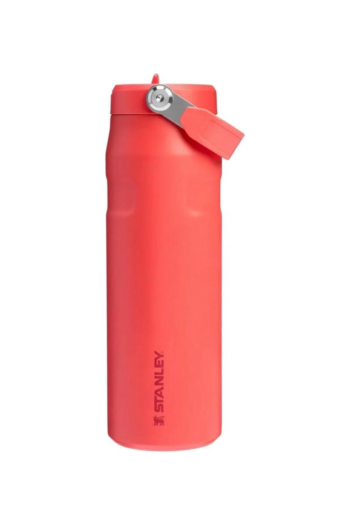 فلاسک THE ICEFLOW FLIP STRAW 2.0 WATER THERMOS 0.7 L CORAL اورجینال Stanley