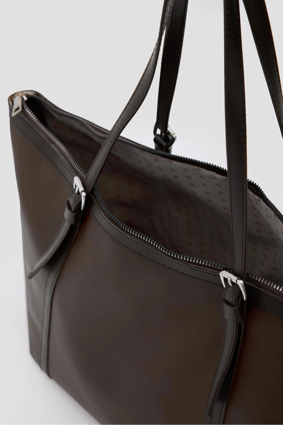 کیف شانه ای آلفی قهوه Shule Bags
