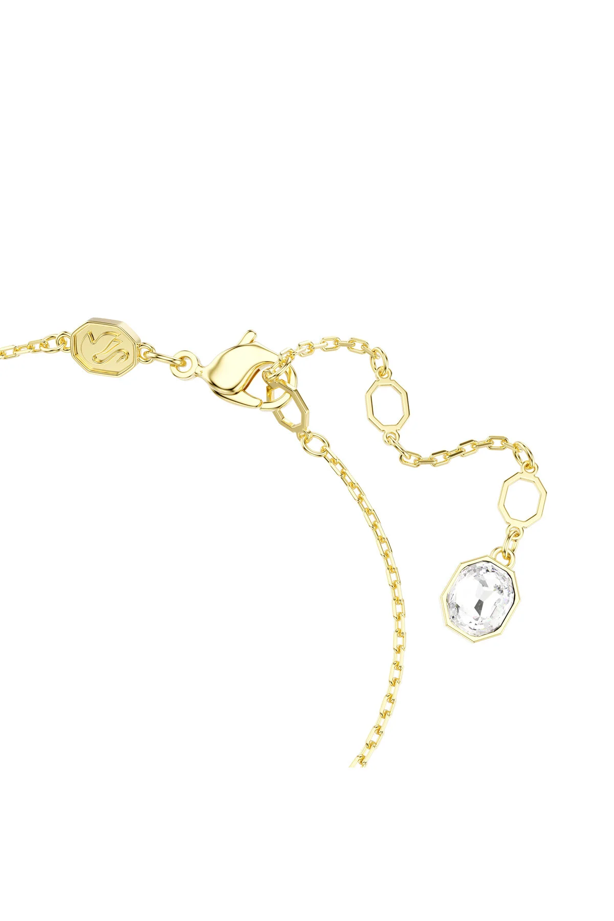 دستبند کریستال ایدیلیا برش های ترکیبی گل چند رنگ روکش طلا Swarovski