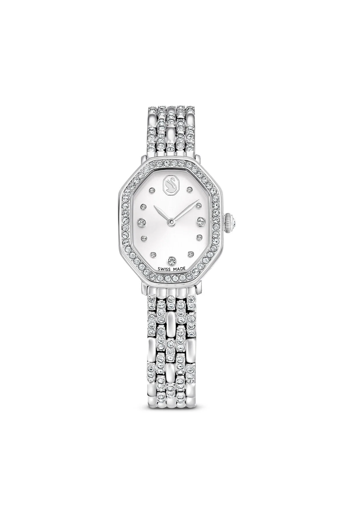 ساعت زنانه 5698690 SWAROVSKI WRISTWATCH DEXTERA OCTAGON: MB STS WHITE سواروسکی اورجینال Swarovski