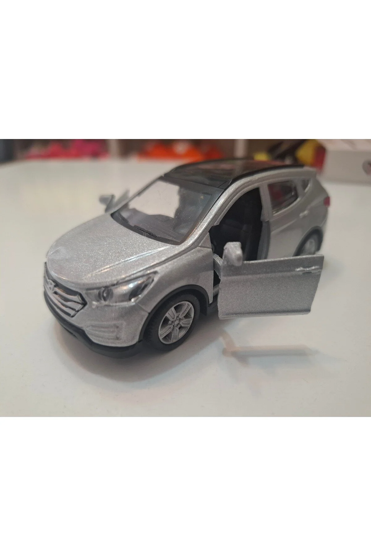 ماشین اسباب بازی هیوندای SUV متال TUCSON IX35 | 12 سانتی متر قرمز farddad