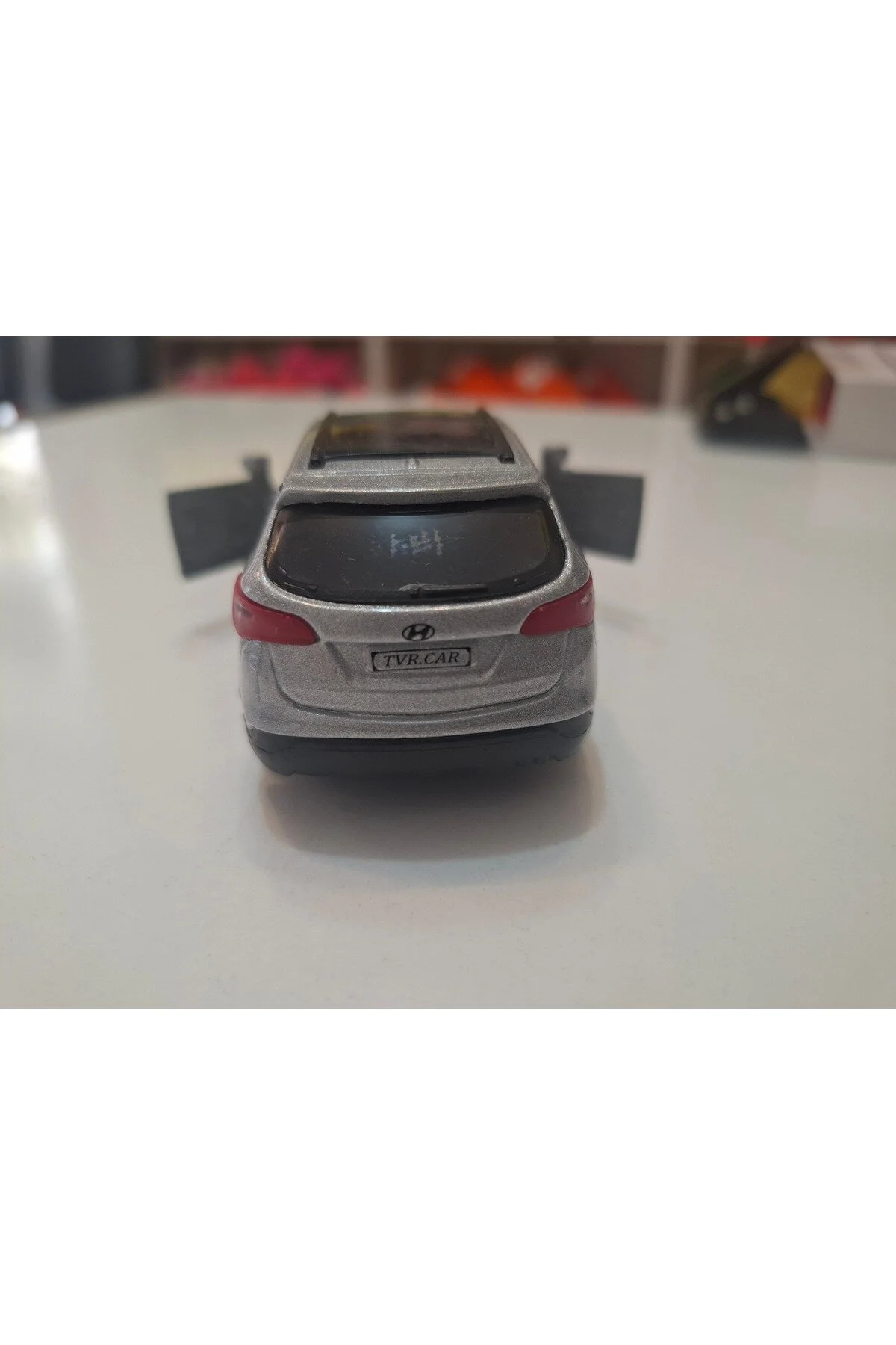 ماشین اسباب بازی هیوندای SUV متال TUCSON IX35 | 12 سانتی متر قرمز farddad