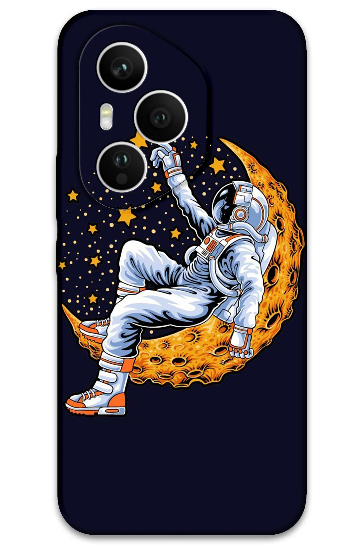 کاور و قاب پشتی طرح HD هوآوی HONOR 400 PRO ASTRONAUT MOON MRCİLETİSİM