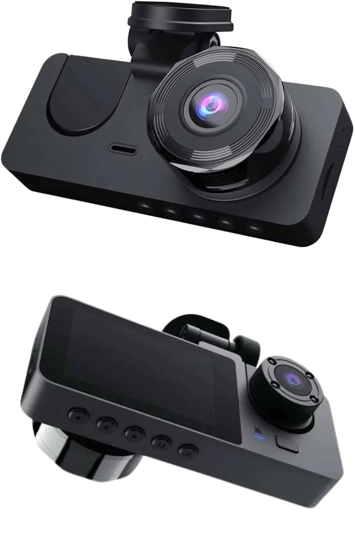 دوربین داشبورد خودرو ضبط جاده HD DVR با 3 صفحه نمایش 2.0 اینچی جلوی داخلی CHTBIL2461 1041 OEM
