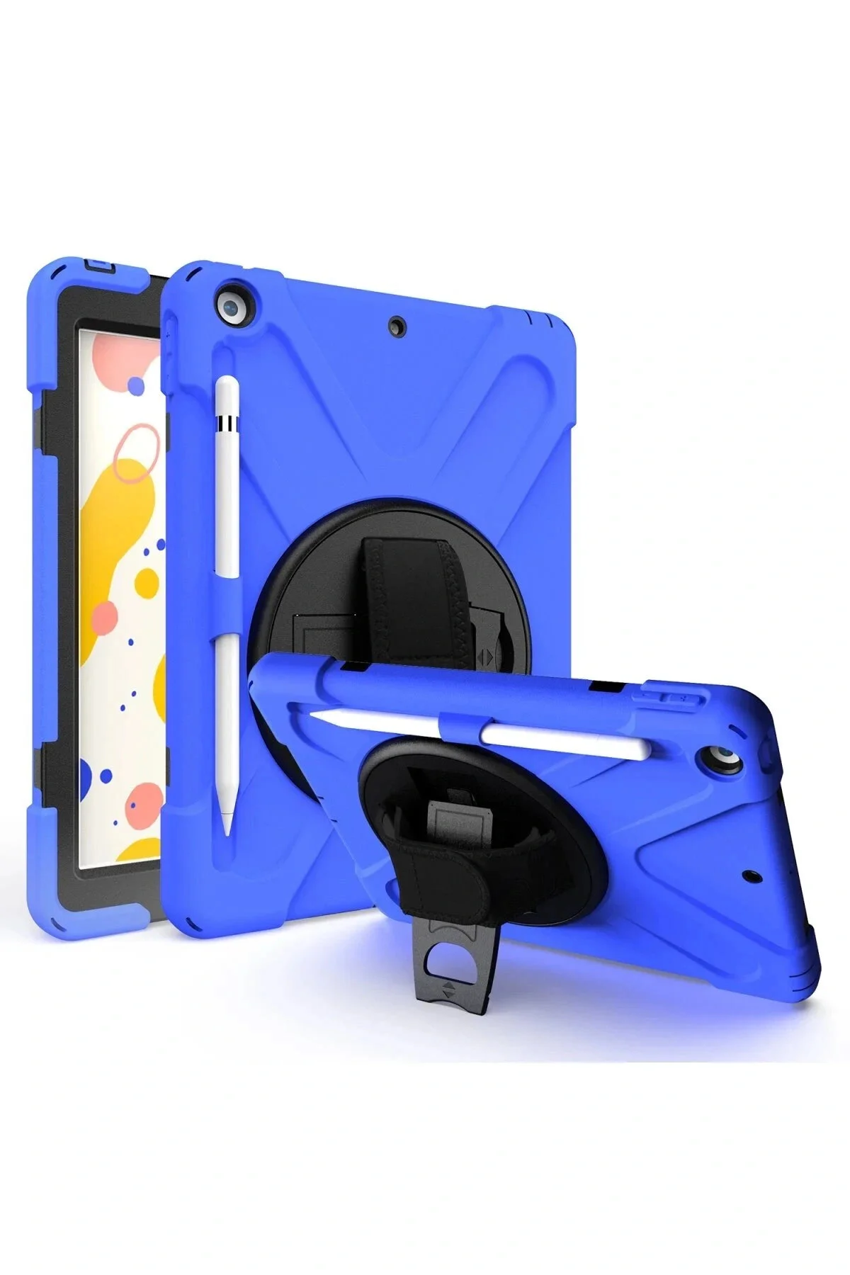 کاور تبلت جلد شگفت انگیز LITAETREND IPAD AIR 3 10.5 CASE آبی Litae