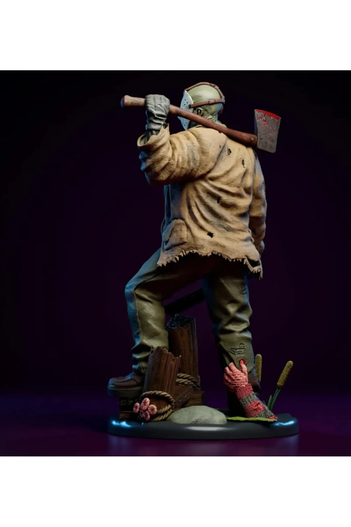 فیگور JASON 3D FIGURE CAMP CRYSTAL LAKE 13.FRIDAY FRIDAY 13TH از ترکیه saranostra