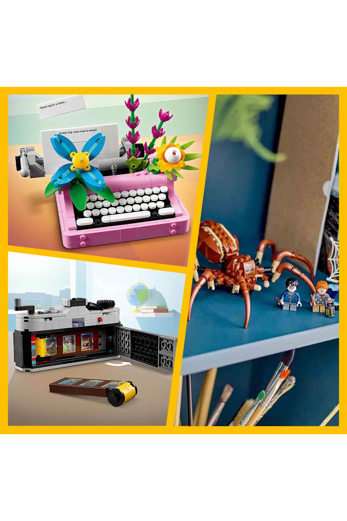 لگو و اسباب بازی های ساخت محور ست 3 تکه خالق + هری پاتر از ترکیه LEGO