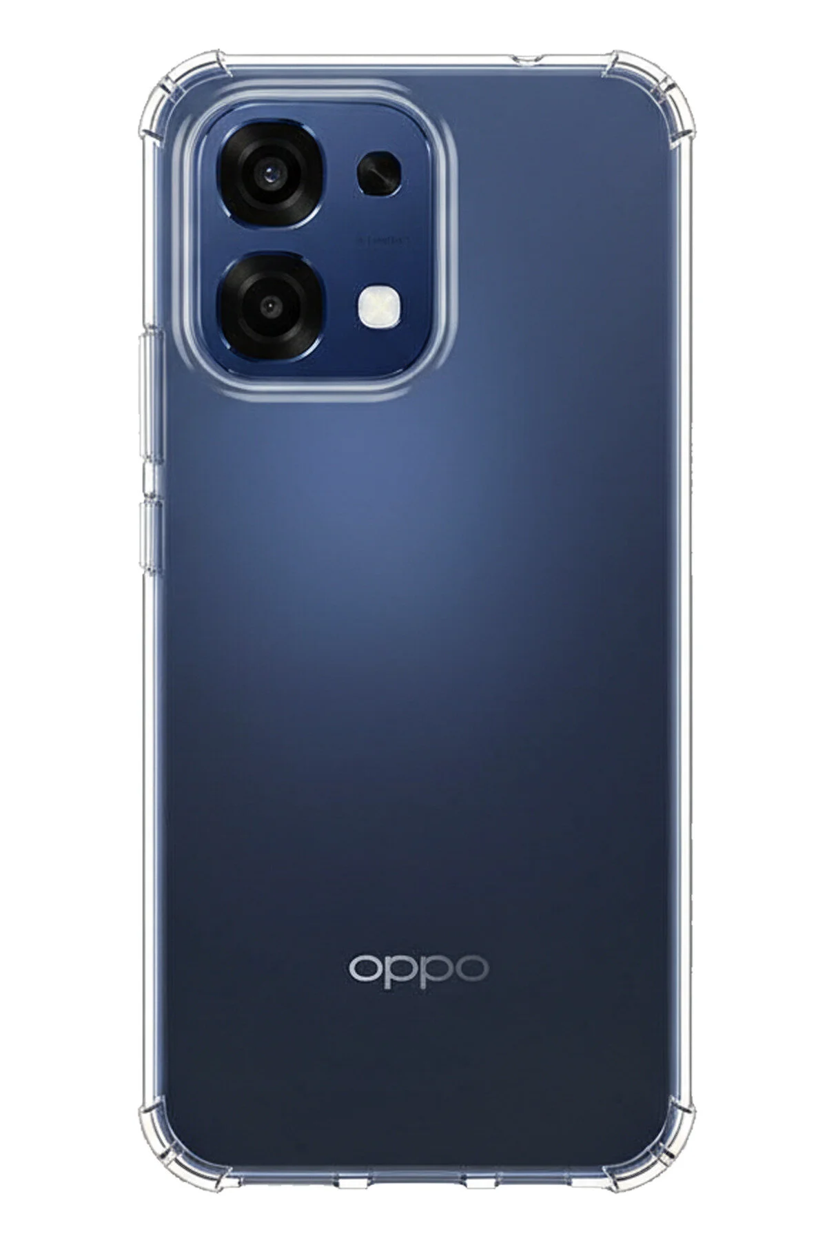 کاور و قاب سیلیکونی شفاف سازگار OPPO A6 PRO TechTree