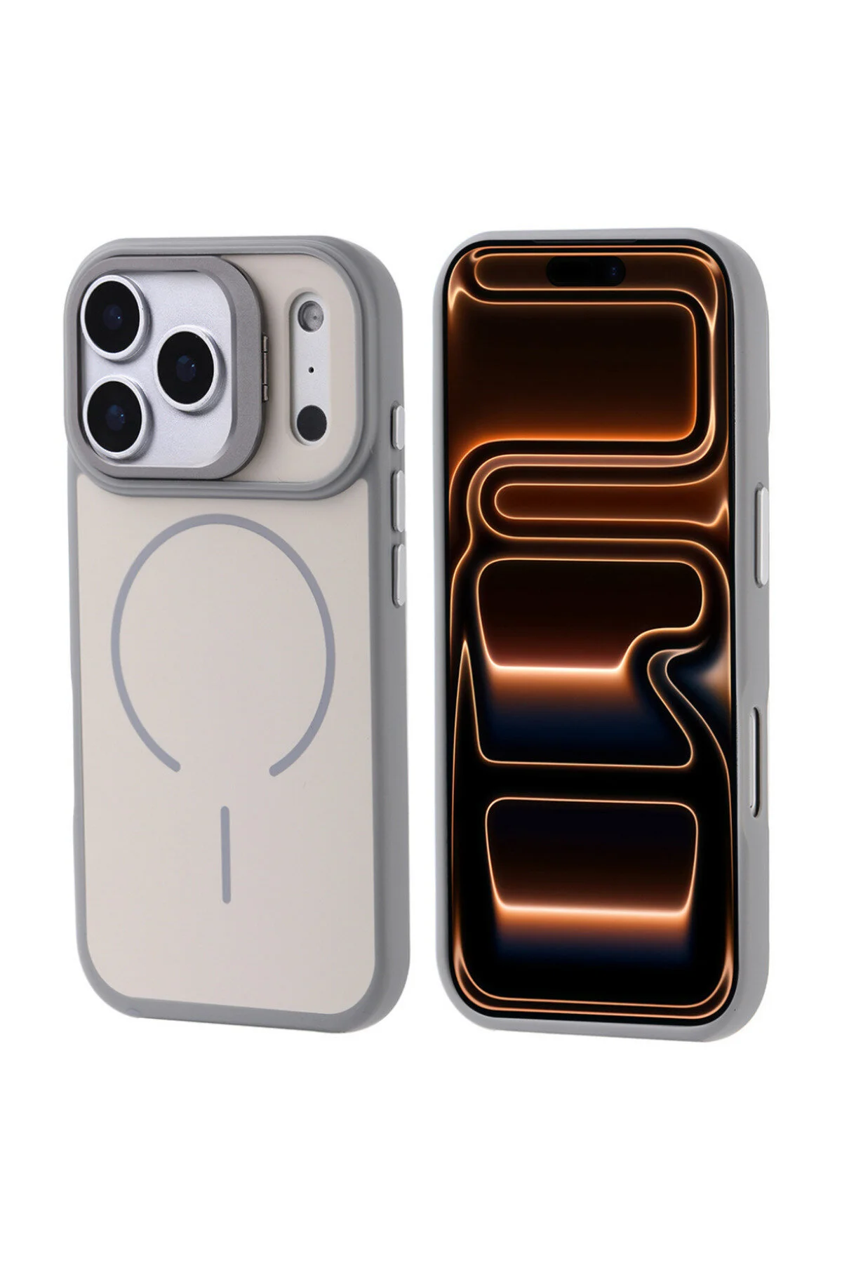 کاور و قاب سازگار APPLE IPHONE 17 PRO MAX با پایه دوربین MAGSAFE پوشش محافظ مات PREMIUM Rivor