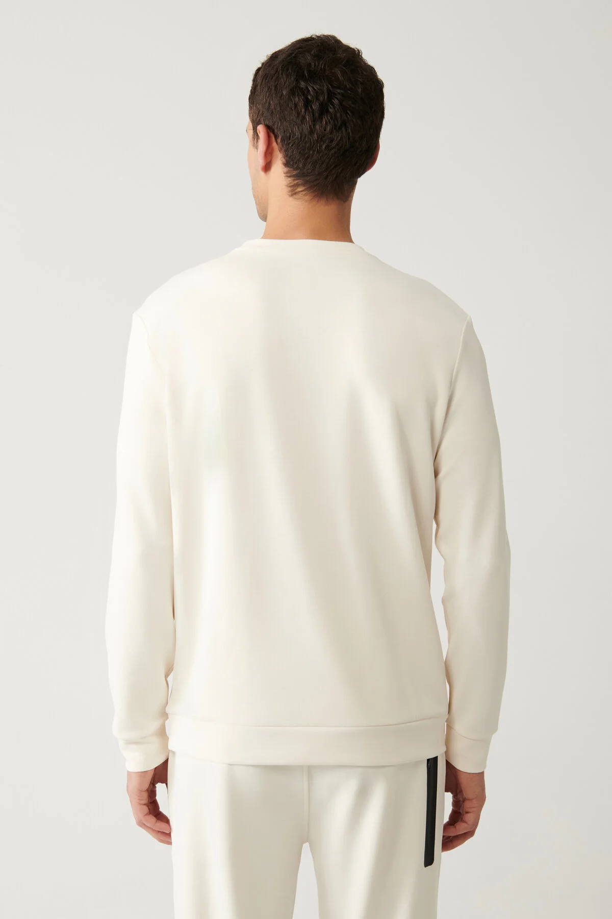سویشرت مردانه دوچرخه Yaka Soft Touch Wafer Sweatshirt A41Y1235 آوا Avva