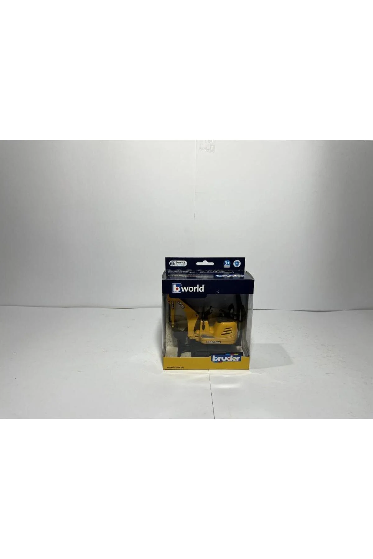 ماشین اسباب بازی TOY JCB میکرو بیل مکانیکی 8010 CTS BR62003 Bruder