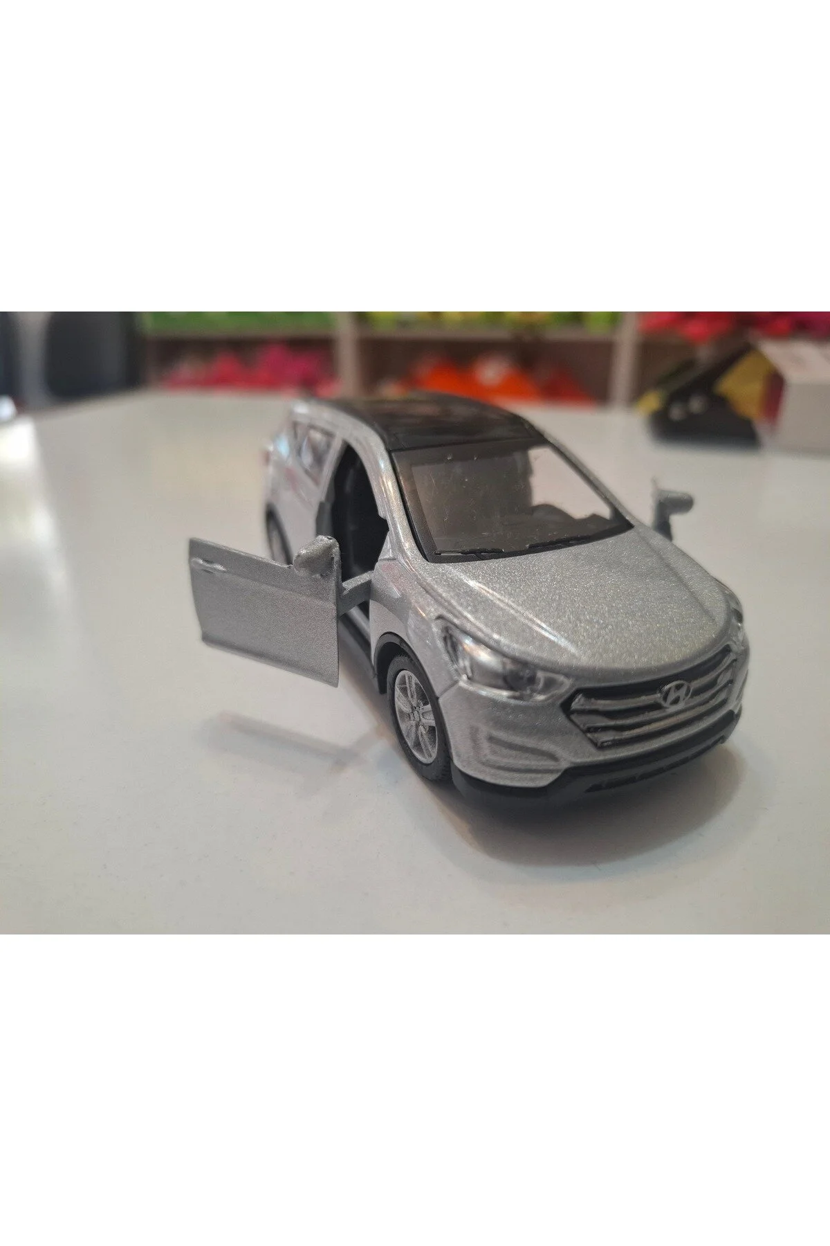 ماشین اسباب بازی هیوندای SUV متال TUCSON IX35 | 12 سانتی متر قرمز farddad