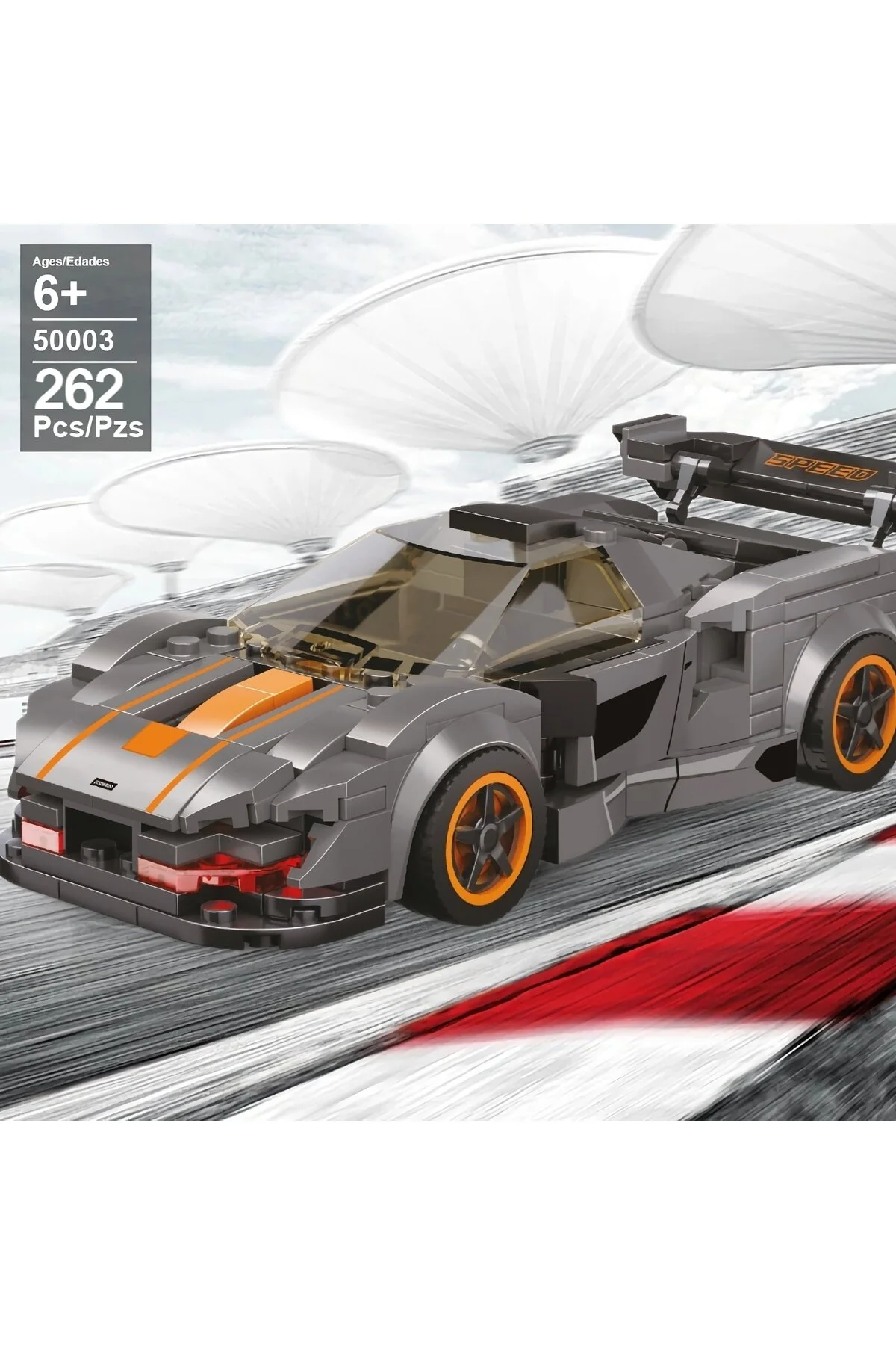 لگو و اسباب بازی های ساخت محور LEGO TECHNIC MCLAREN SENNA RACE CAR BUILDING BLOCK TOY 250+ PIECES از ترکیه MJ TOYS