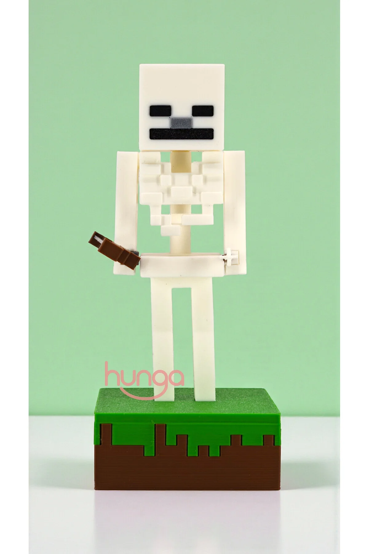 فیگور MINECRAFT SKELETON FIGUR اورجینال Hunga