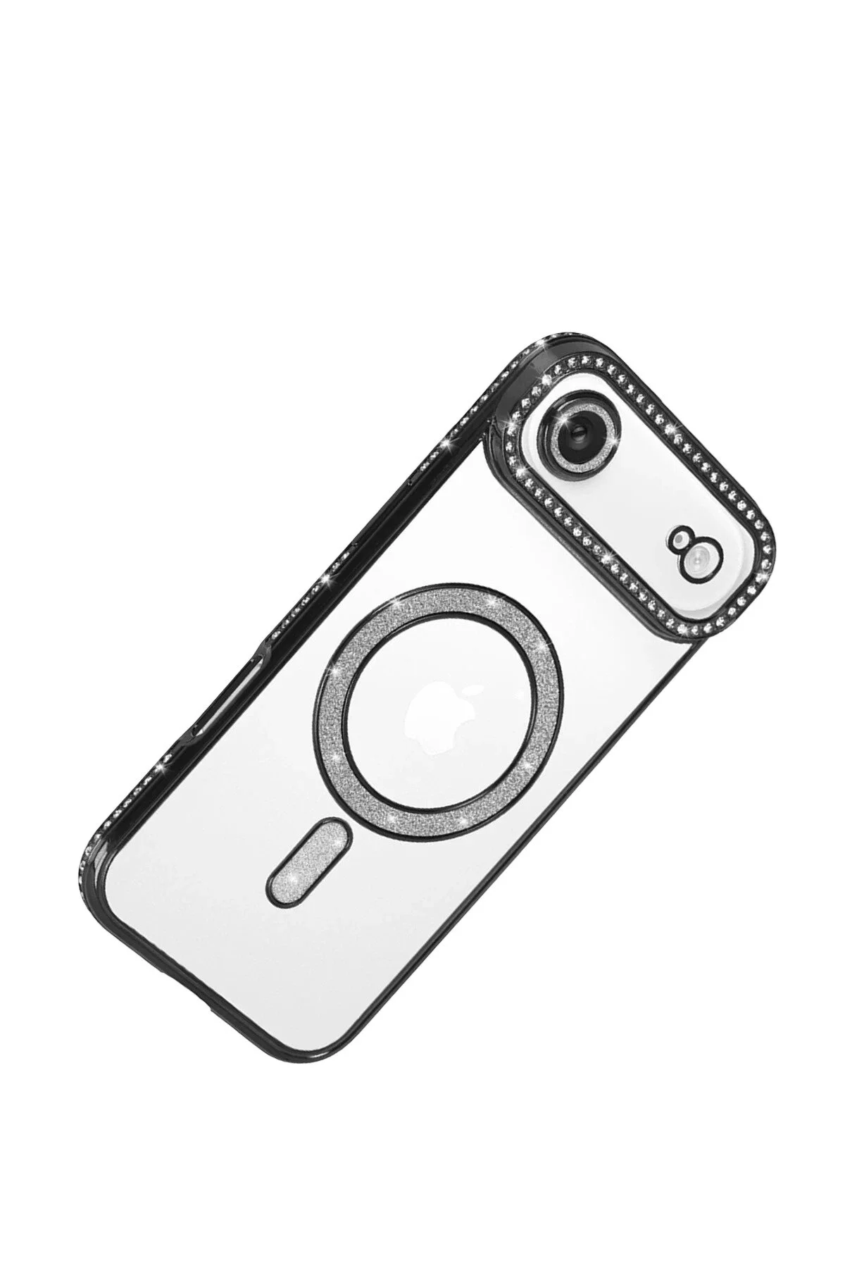 کاور و قاب APPLE IPHONE 17 AIR JOKE GLITTER MAGNETICSAFE CASE مشکی NewFace